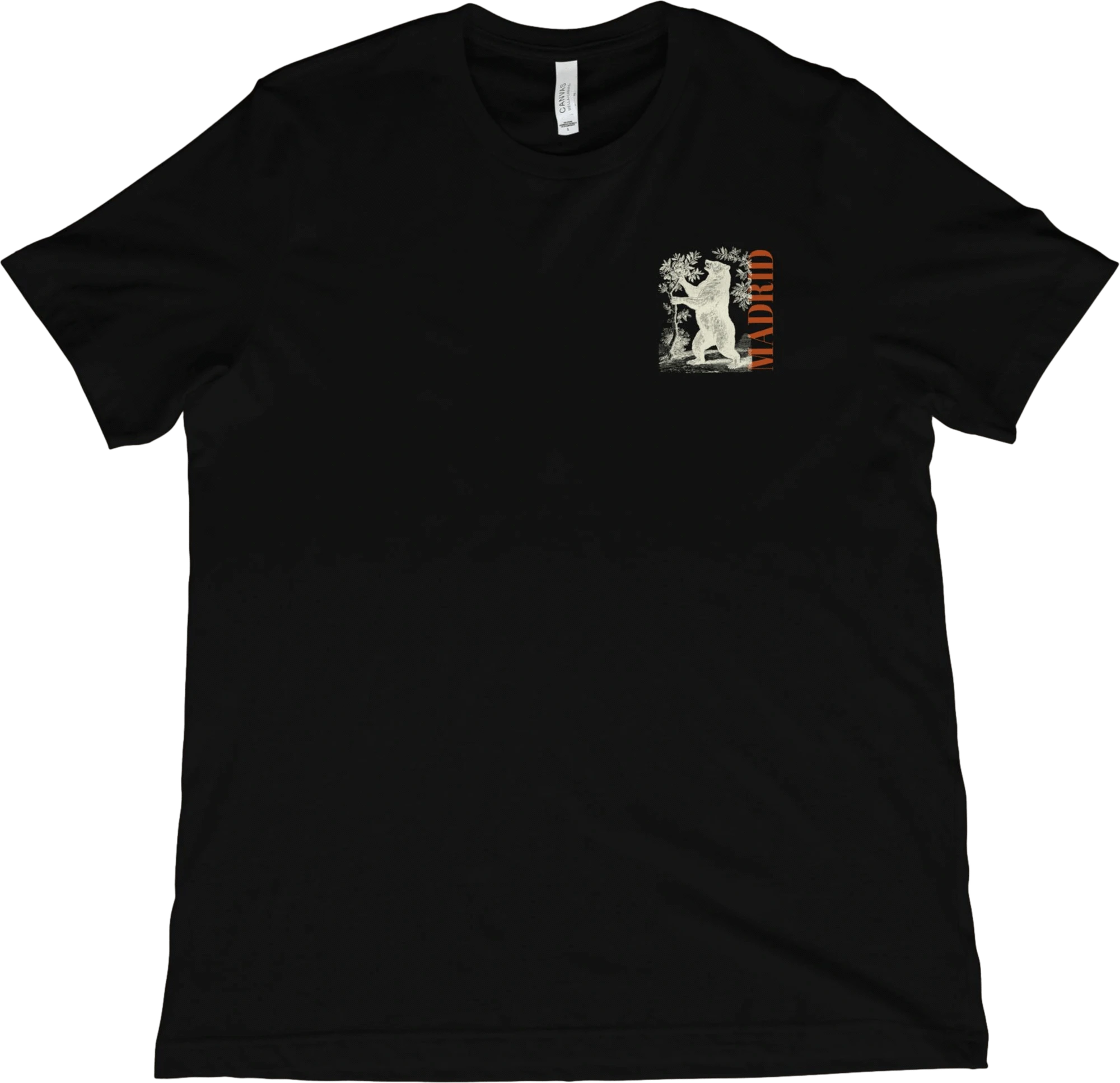 T-Shirt Madrid Spain Bear and Tree T-Shirt