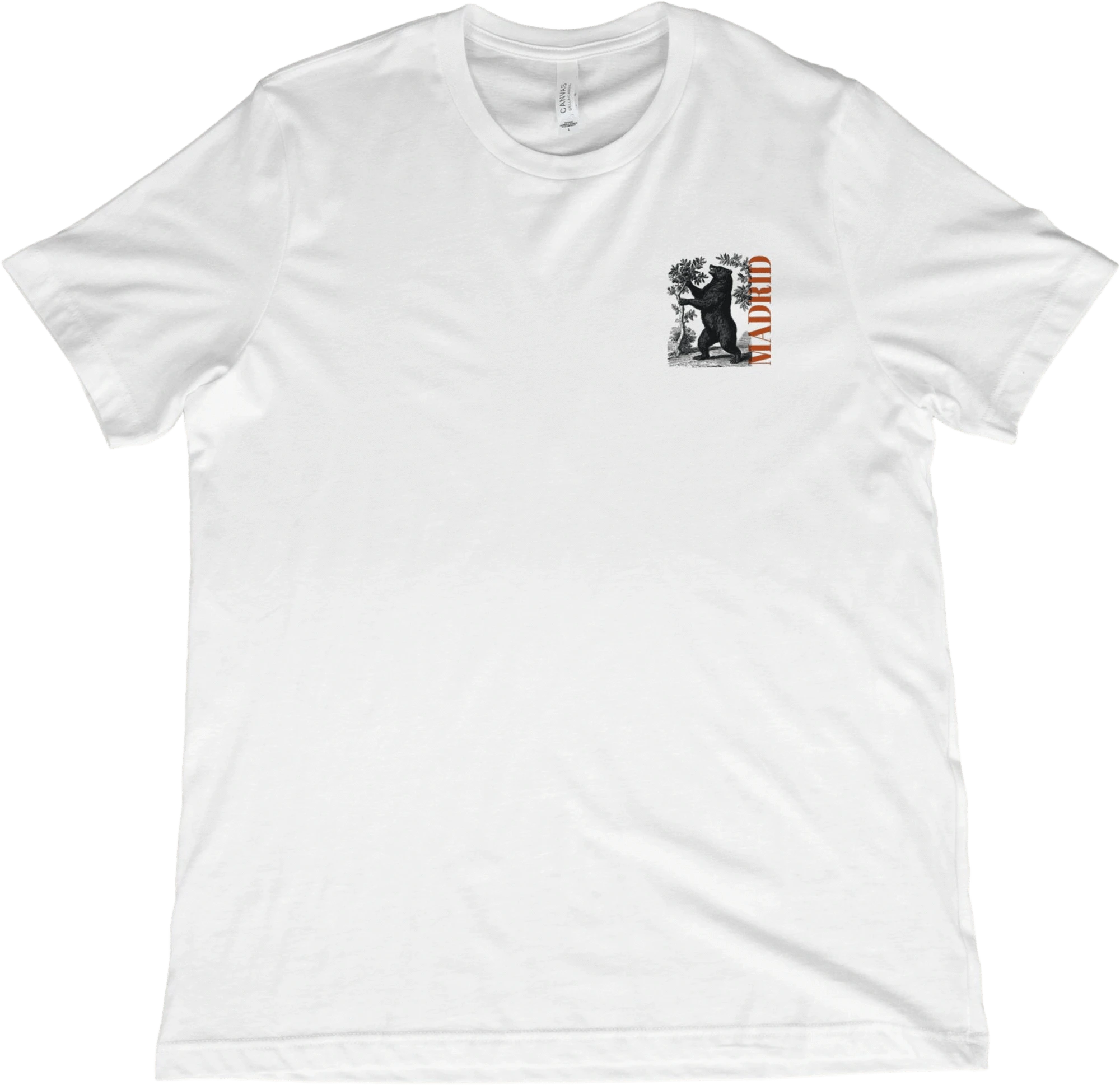 T-Shirt Madrid Spain Bear and Tree T-Shirt