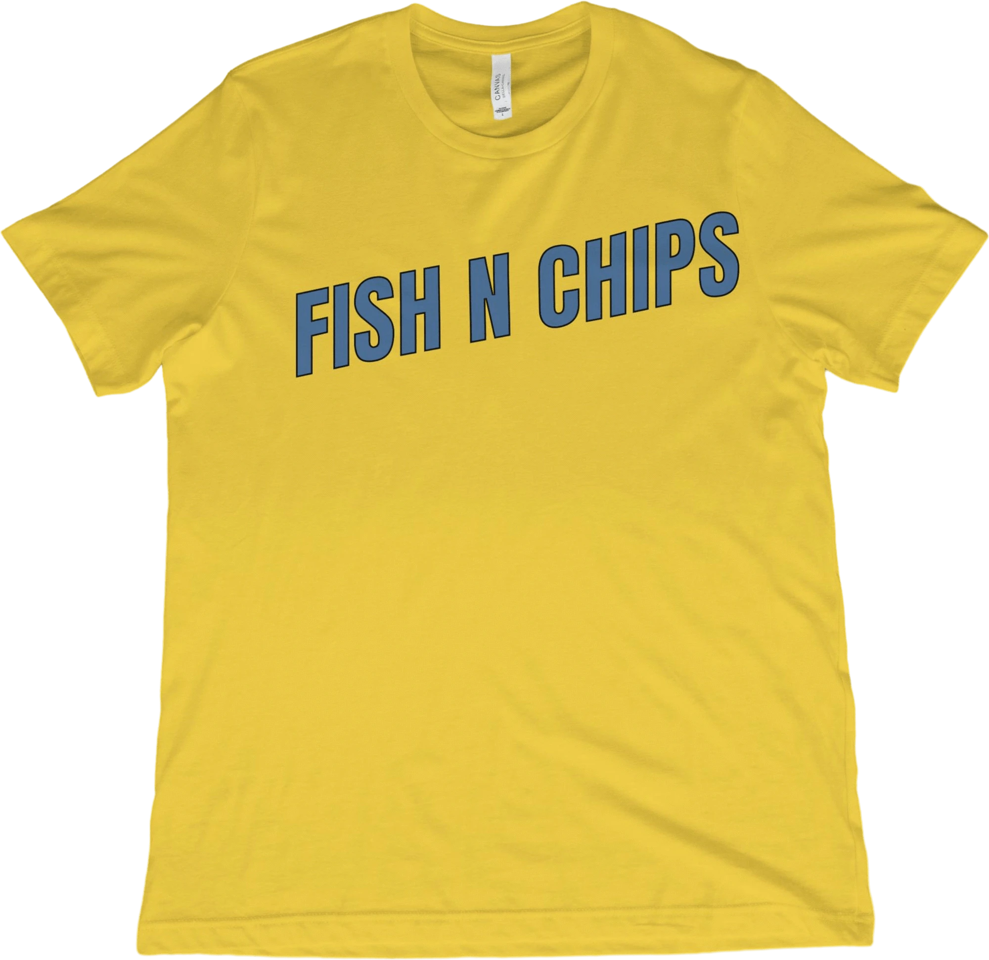 T-Shirt Maize Yellow / XS Fish N Chips T-Shirt