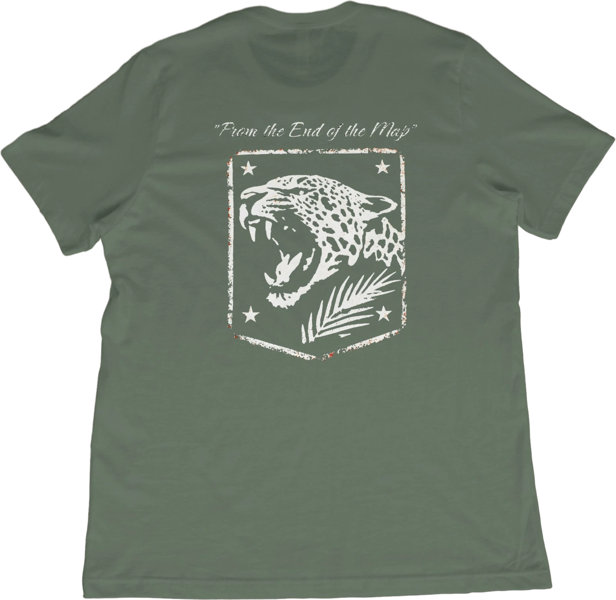 T-Shirt Military Green / XS Argentina End of the Map T-Shirt