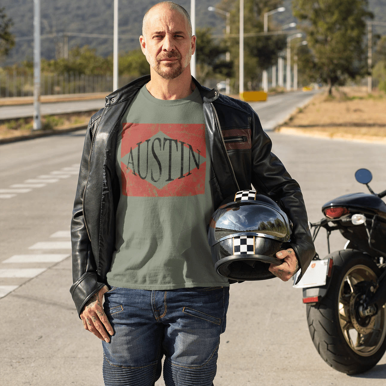 T-Shirt Military Green / XS Austin T-Shirt
