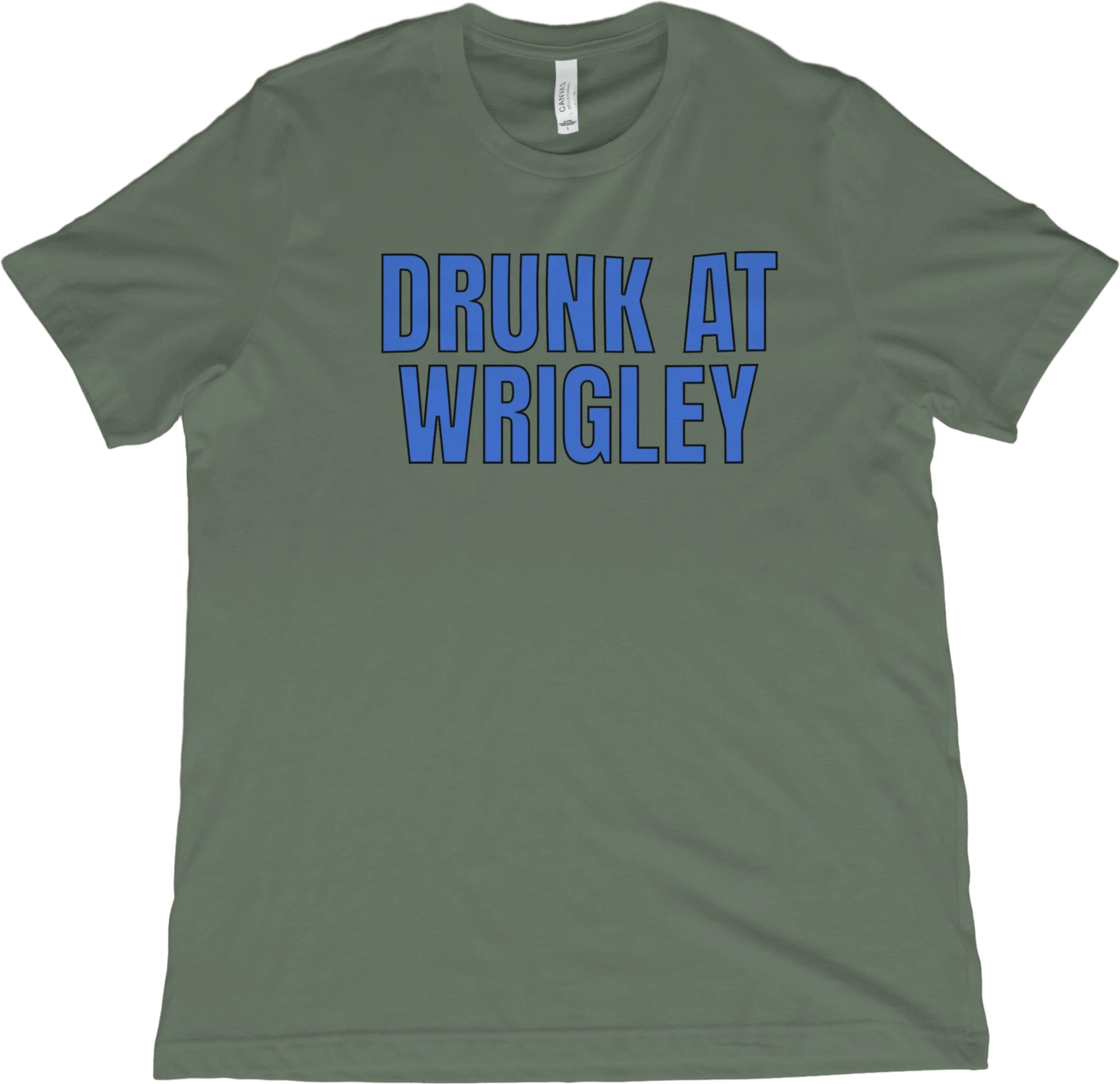 T-Shirt Military Green / XS Drunk at Wrigley T-Shirt