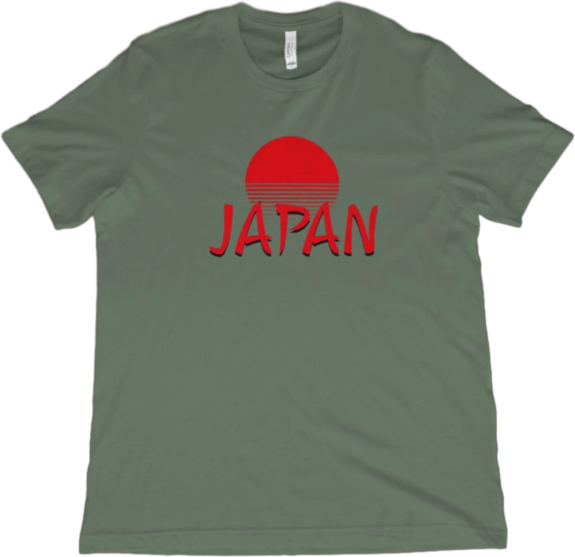 T-Shirt Military Green / XS Japan Rising Sun T-Shirt
