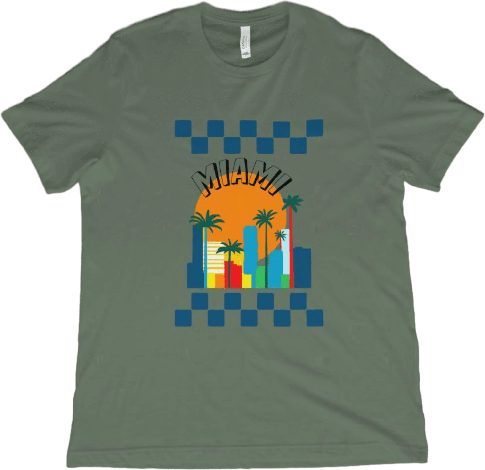 T-Shirt Military Green / XS Miami Beach T-Shirt