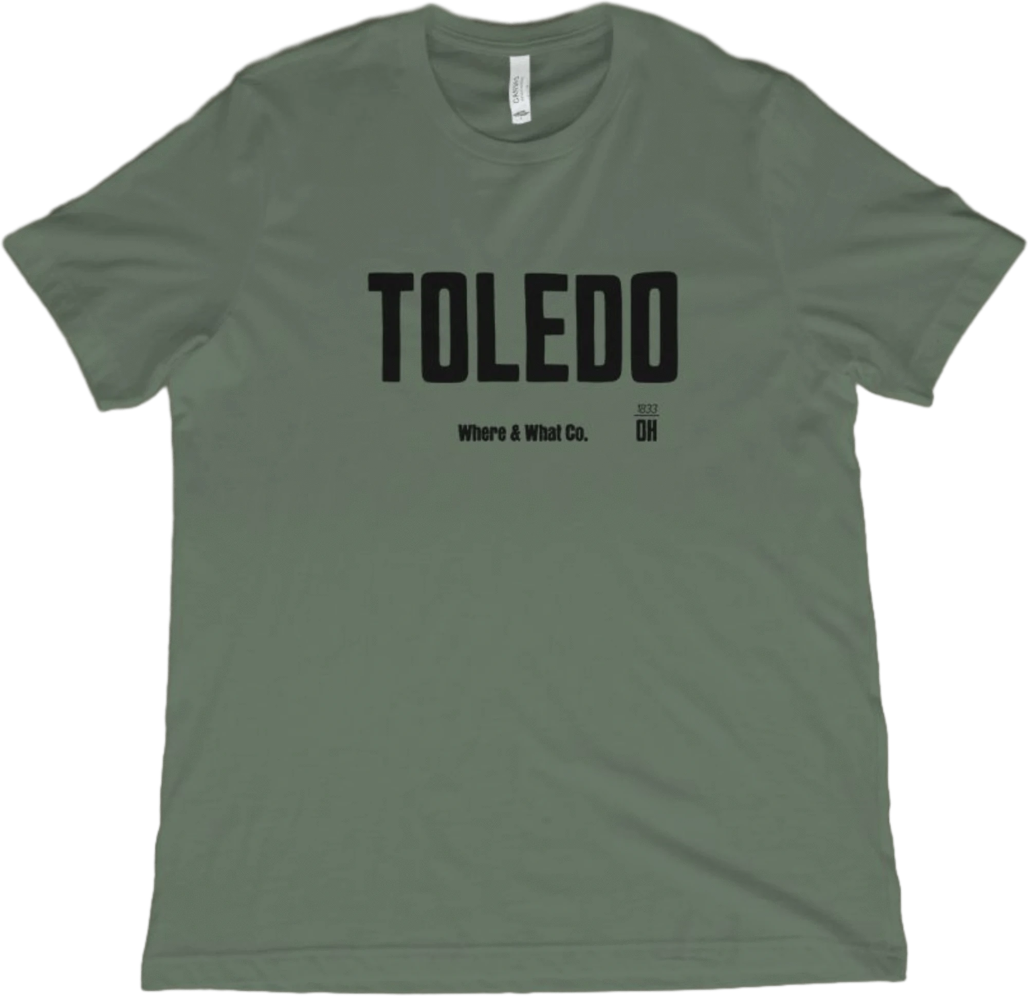 T-Shirt Military Green / XS Toledo OH T-Shirt