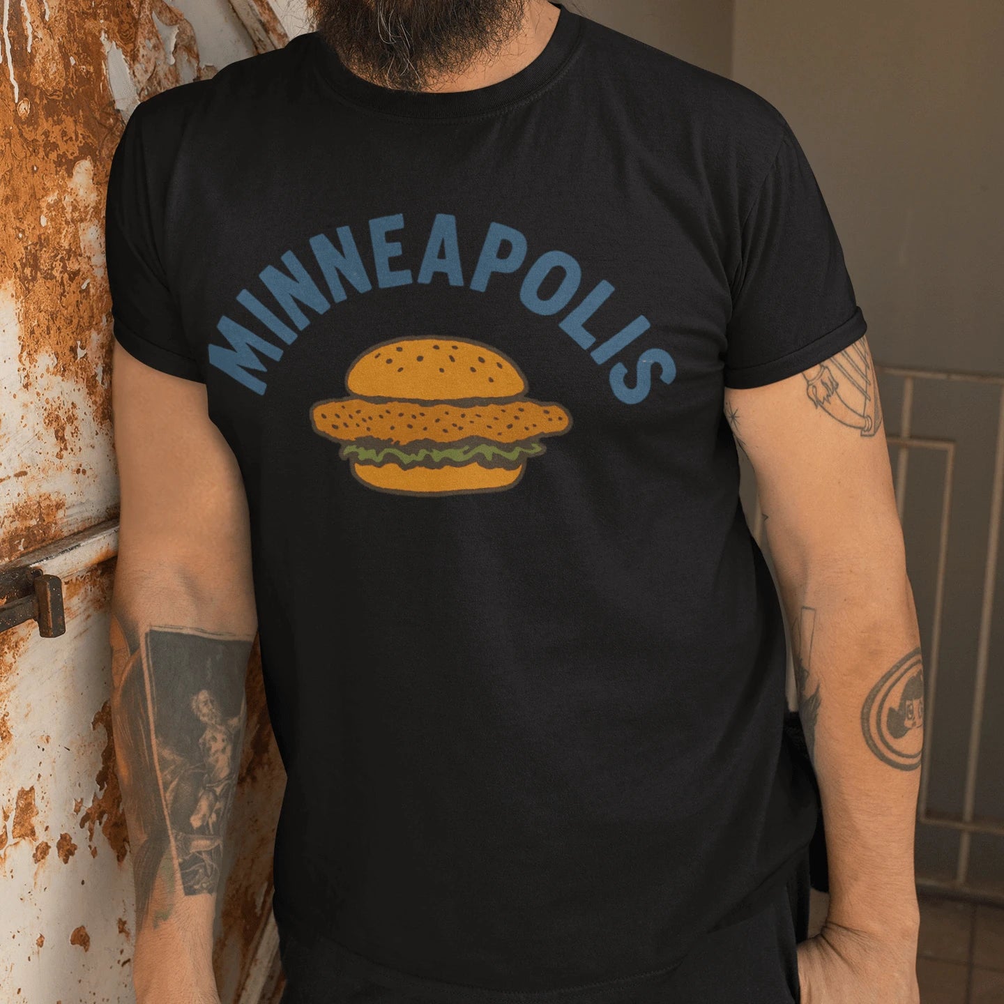 T-Shirt Minneapolis Walleye Sandwich T-Shirt