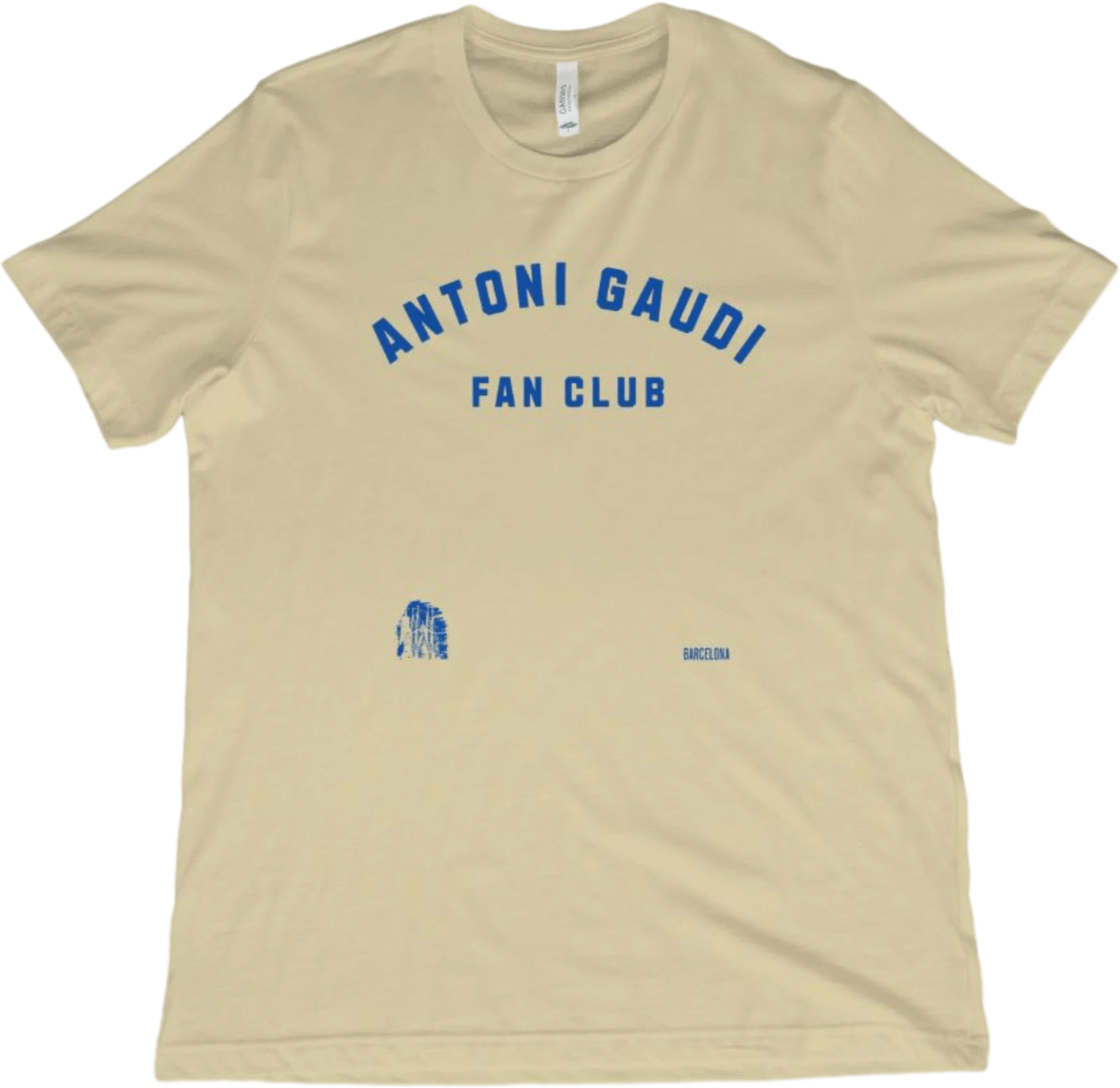 T-Shirt Natural / XS Antoni Gaudi Fan Club T-Shirt