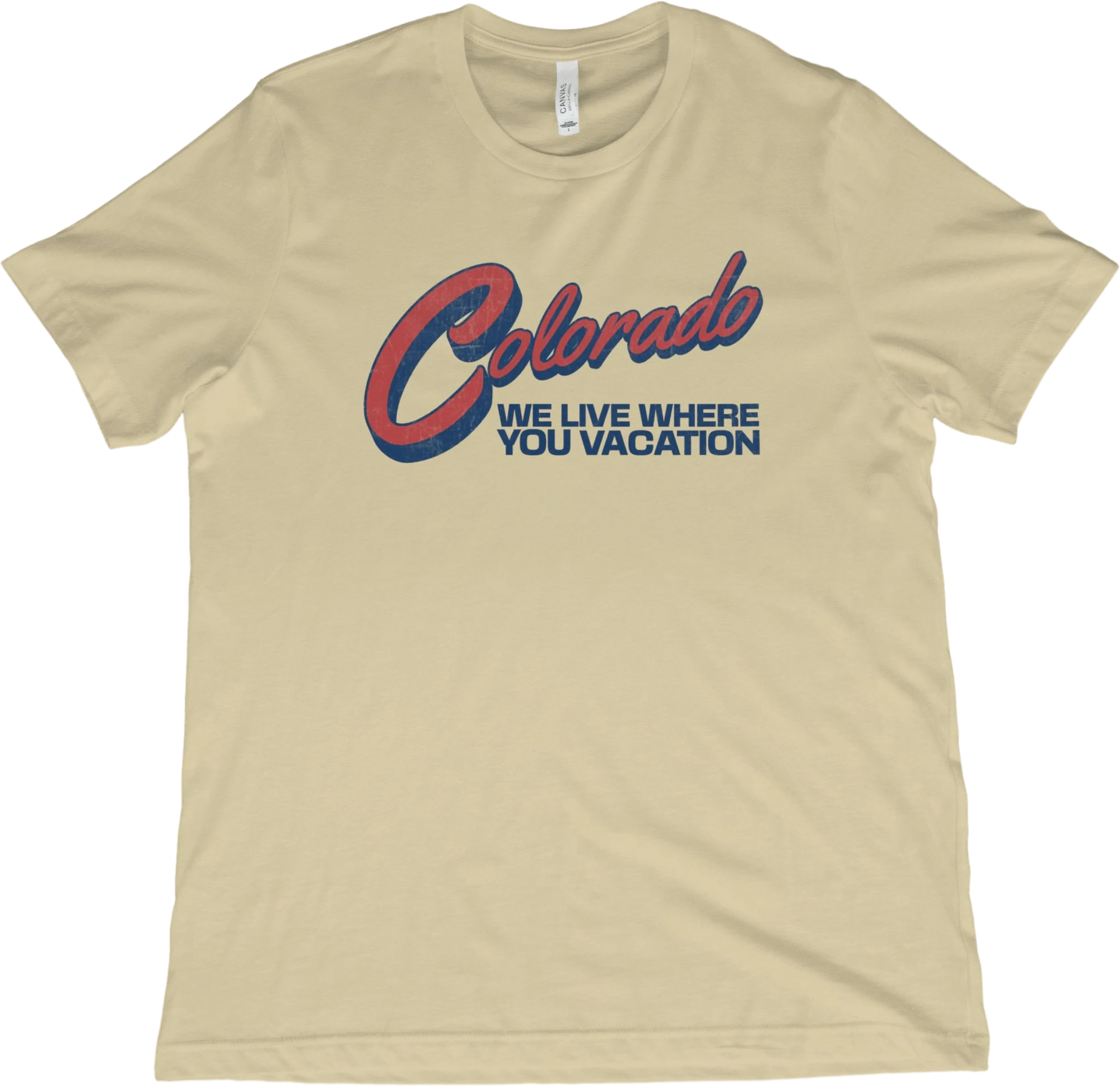 T-Shirt Natural / XS Colorado Vacation T-Shirt