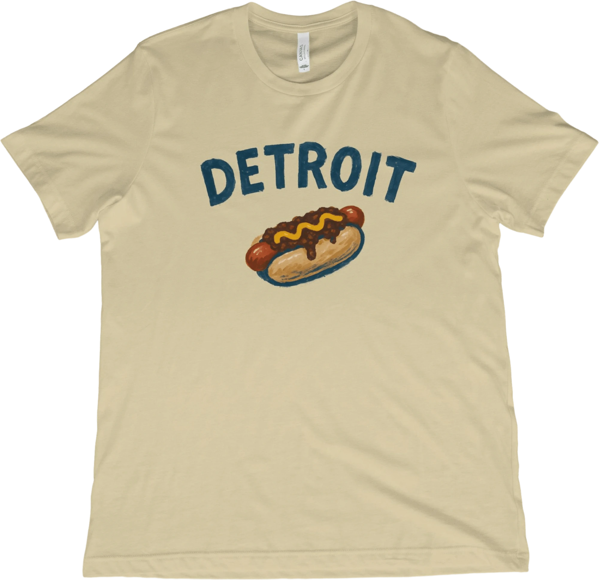 T-Shirt Natural / XS Detroit Coney Dog T-Shirt