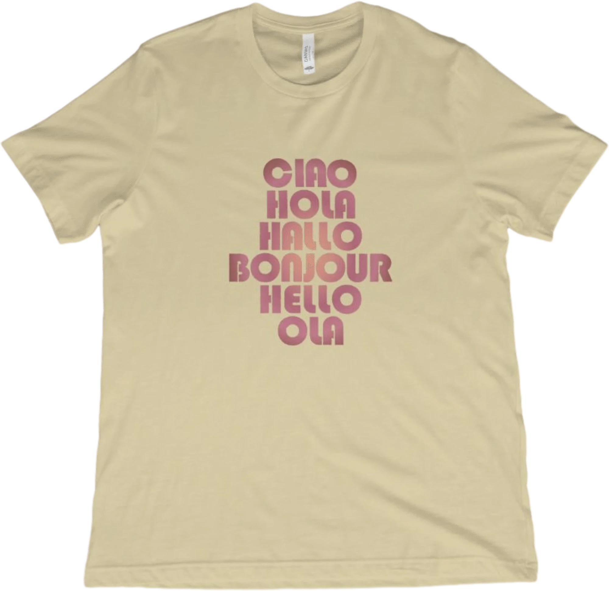 T-Shirt Natural / XS Hola Halo T-Shirt