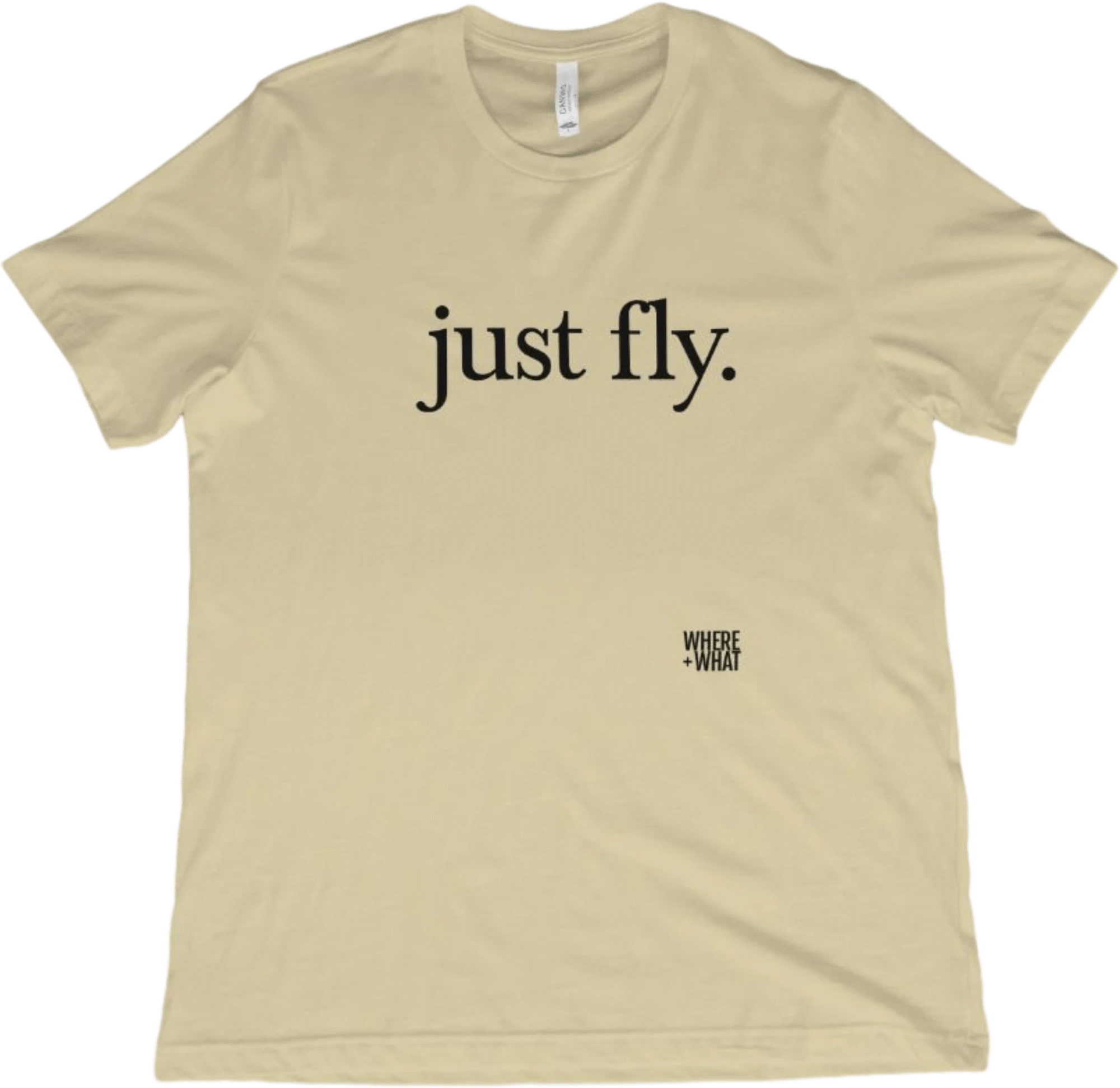 T-Shirt Natural / XS Just fly. T-Shirt