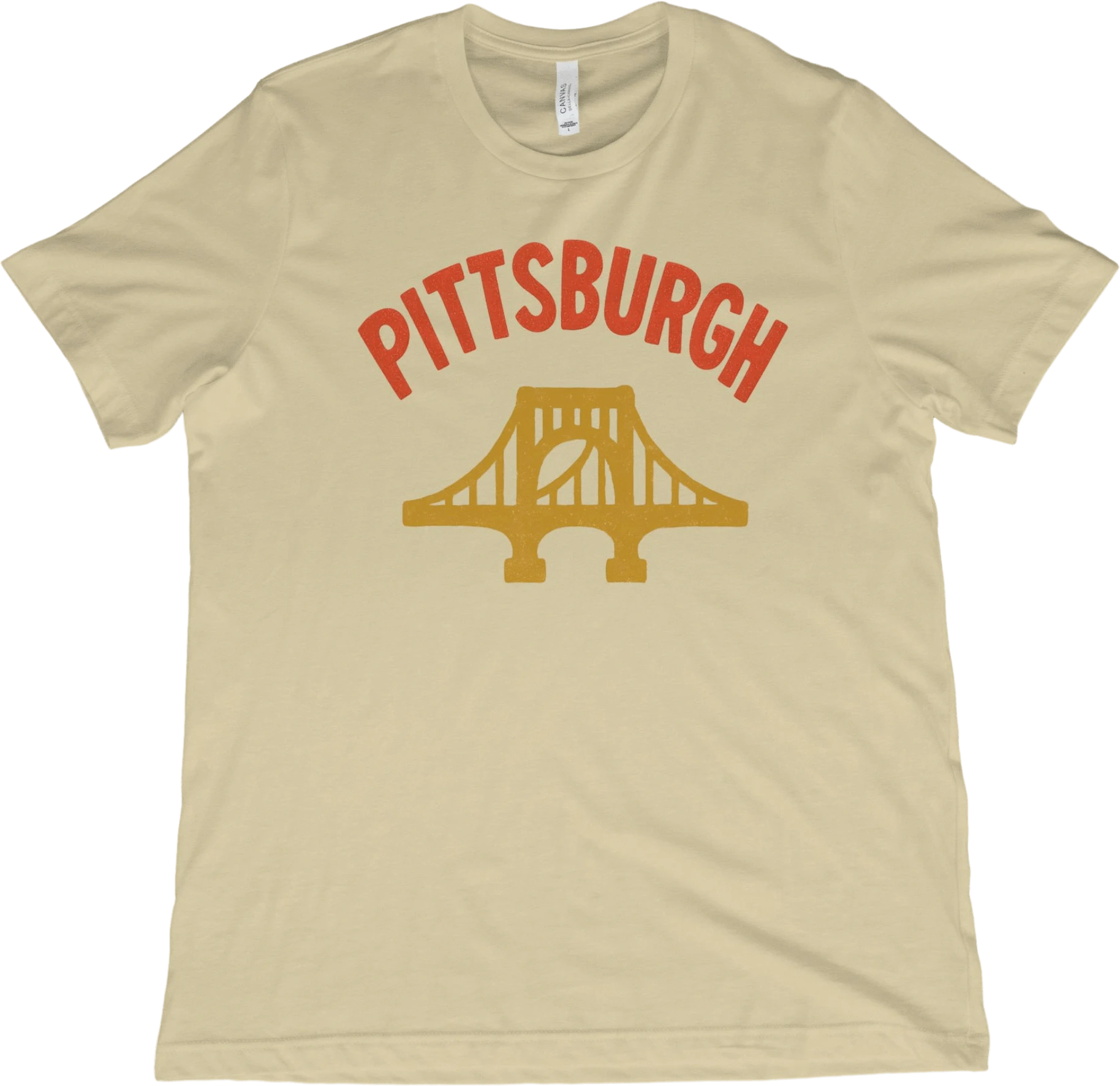 T-Shirt Natural / XS Pittsburgh Steel Bridge T-Shirt