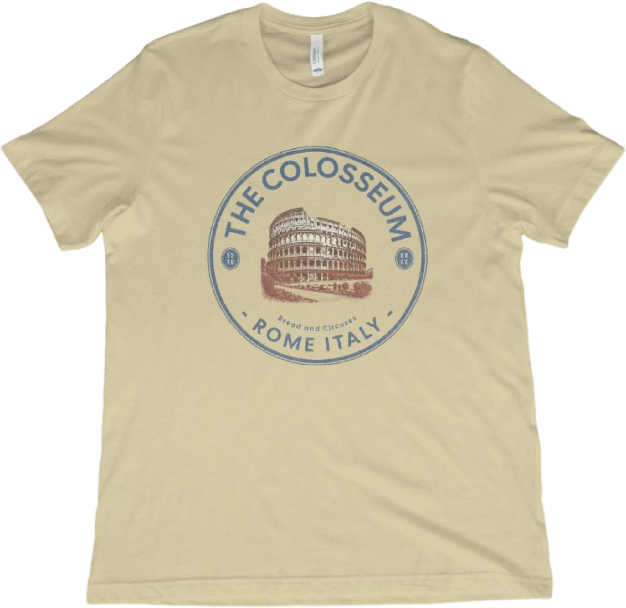 T-Shirt Natural / XS Roman Colosseum T-Shirt