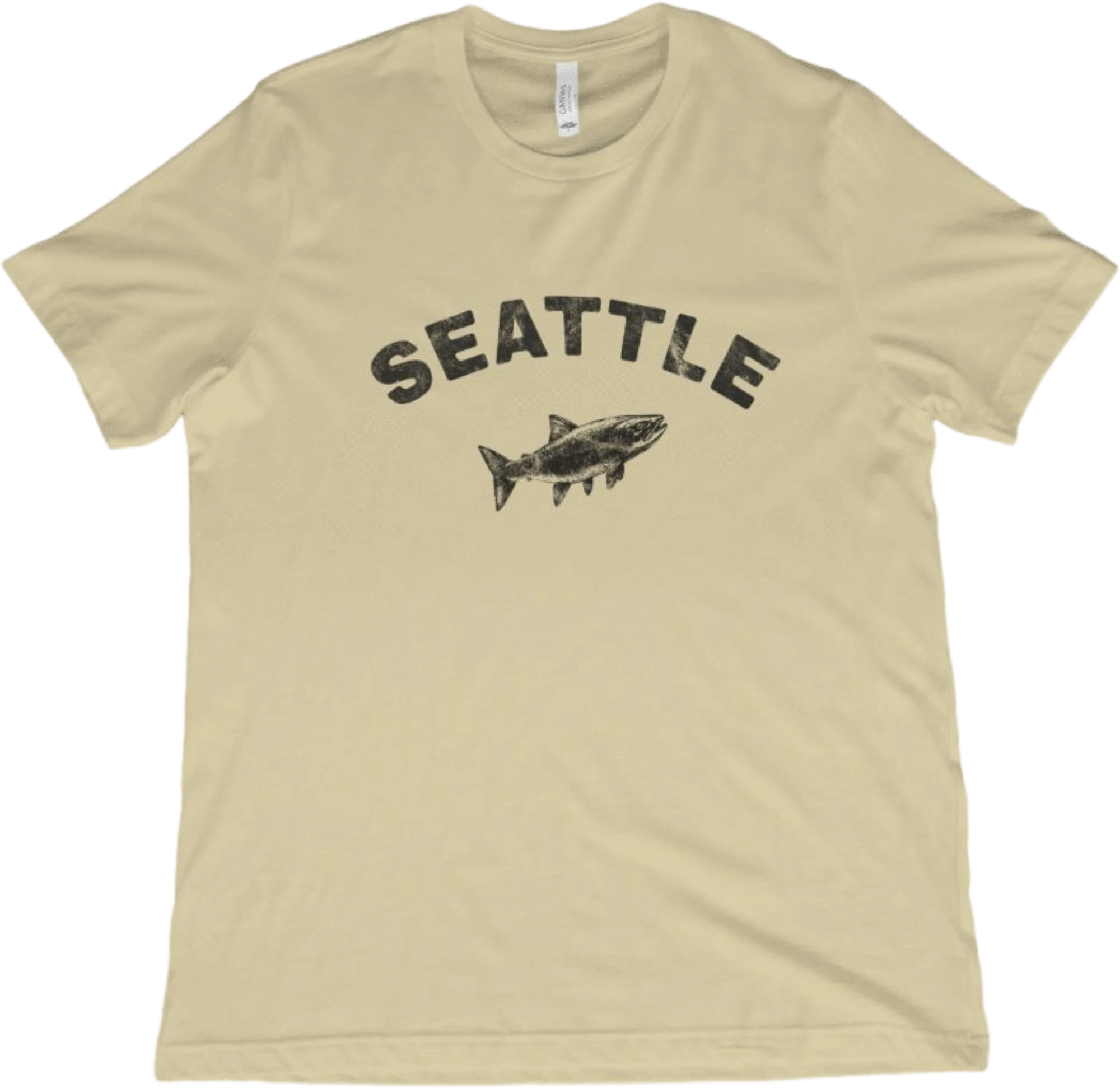 T-Shirt Natural / XS Seattle Salmon T-Shirt