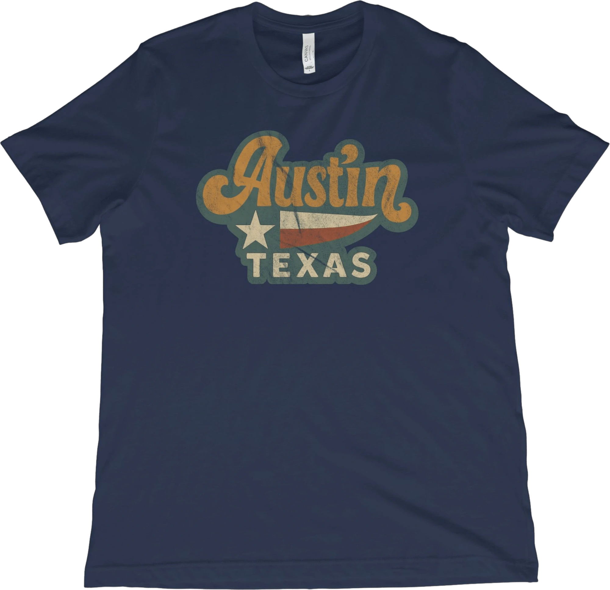 T-Shirt Navy / XS Austin Texas T-Shirt