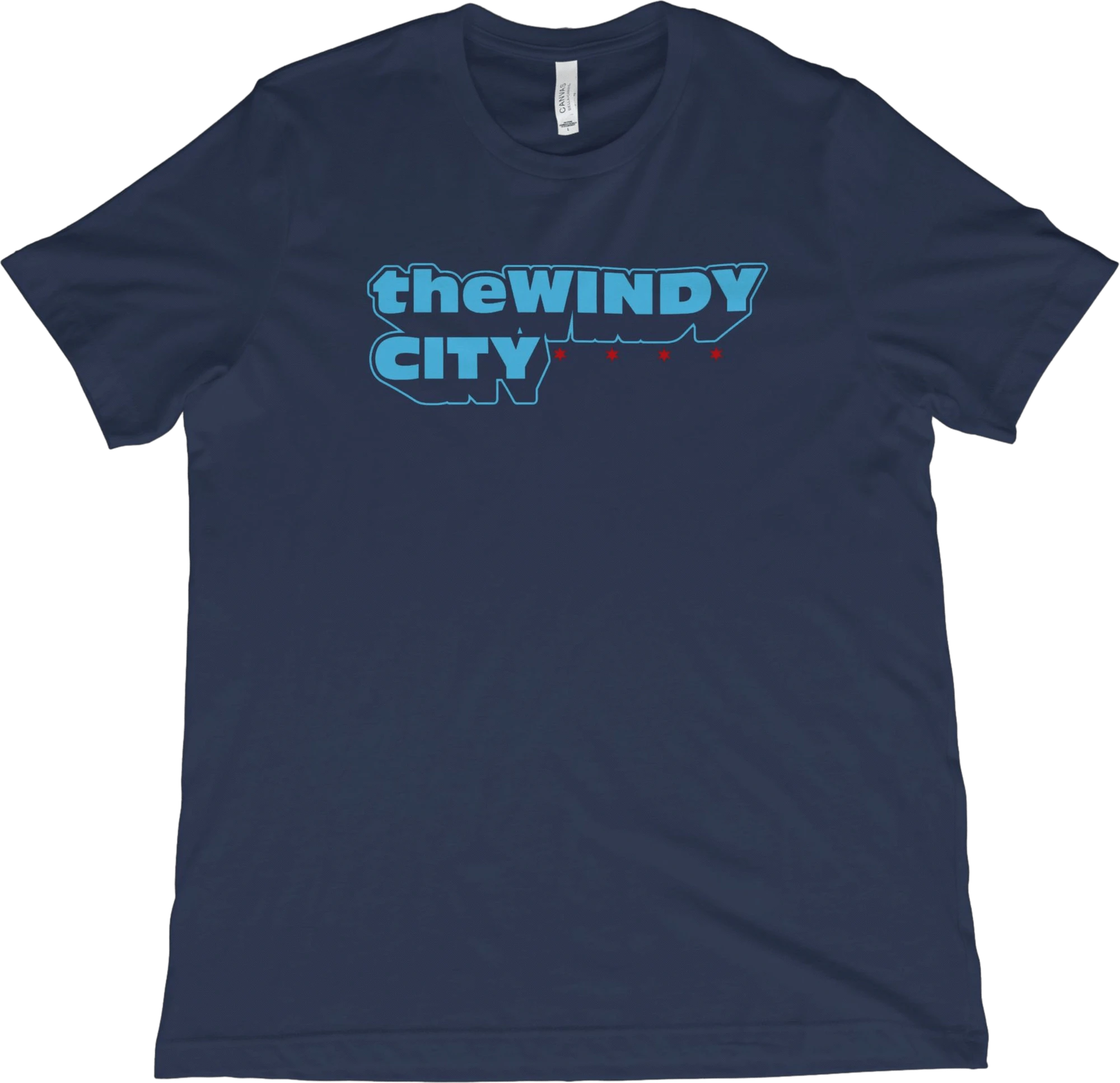 T-Shirt Navy / XS Chicago The Windy City T-Shirt