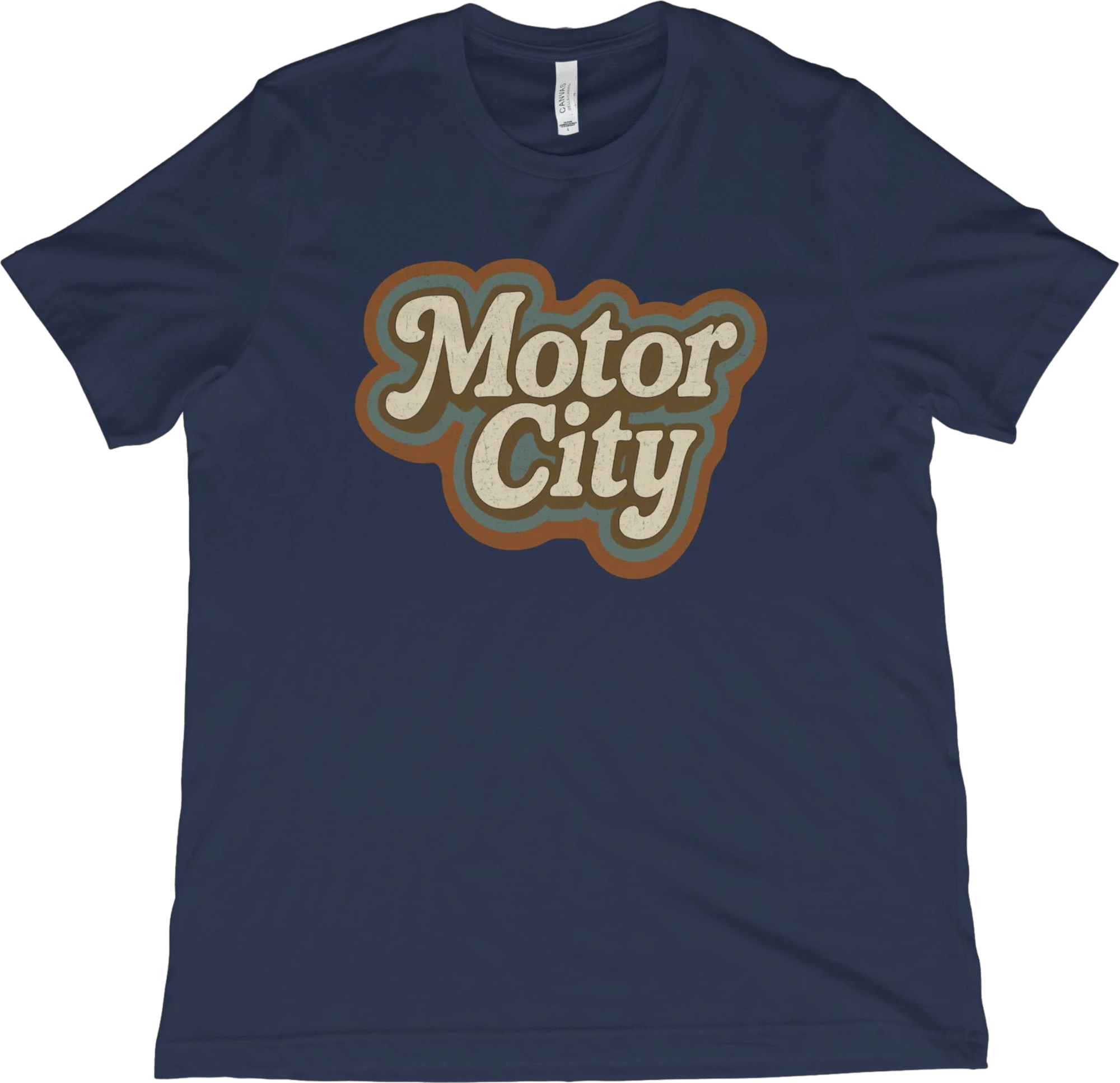 T-Shirt Navy / XS Detroit Motor City T-Shirt