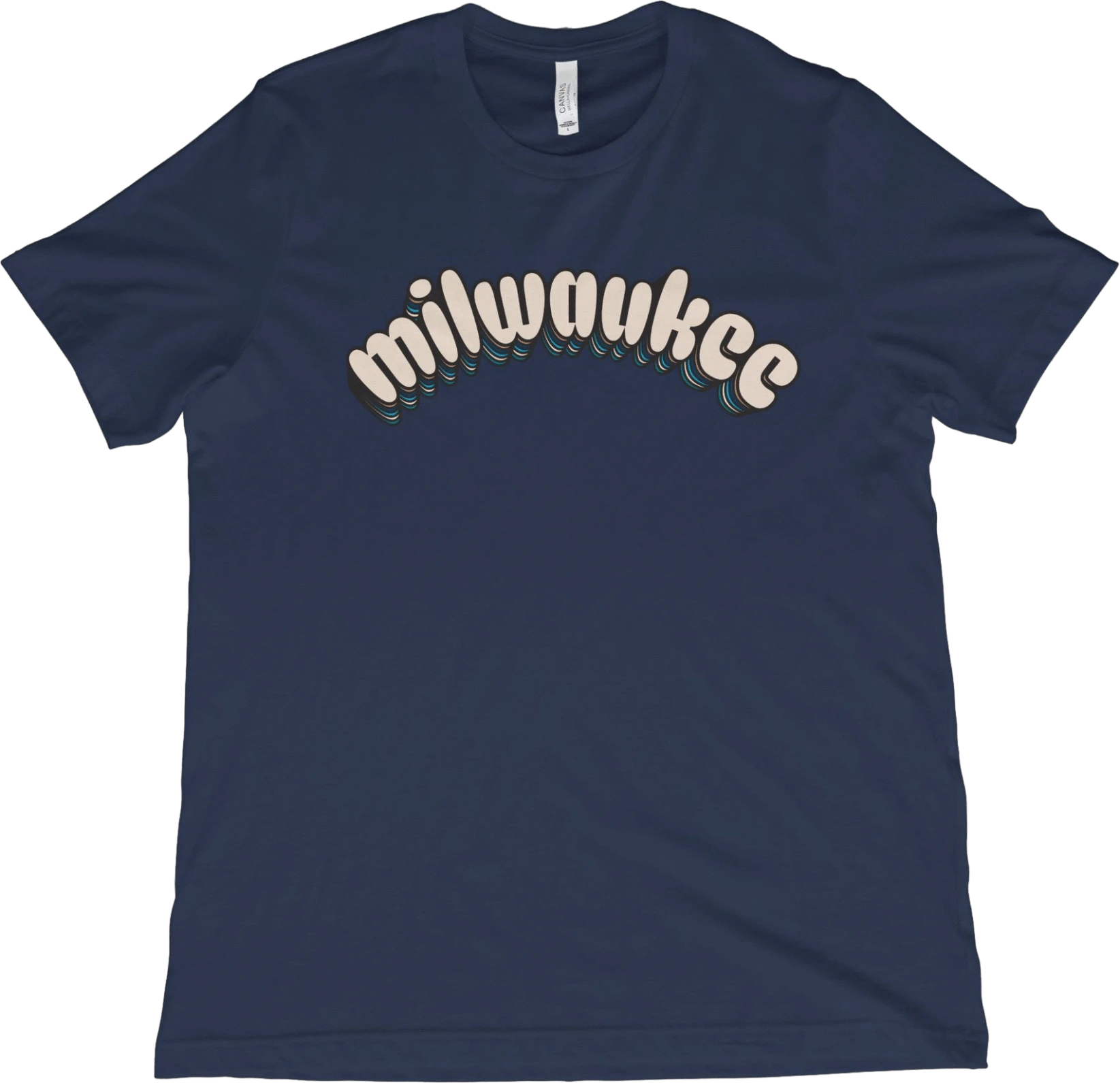 T-Shirt Navy / XS Milwaukee Wisconsin T-Shirt