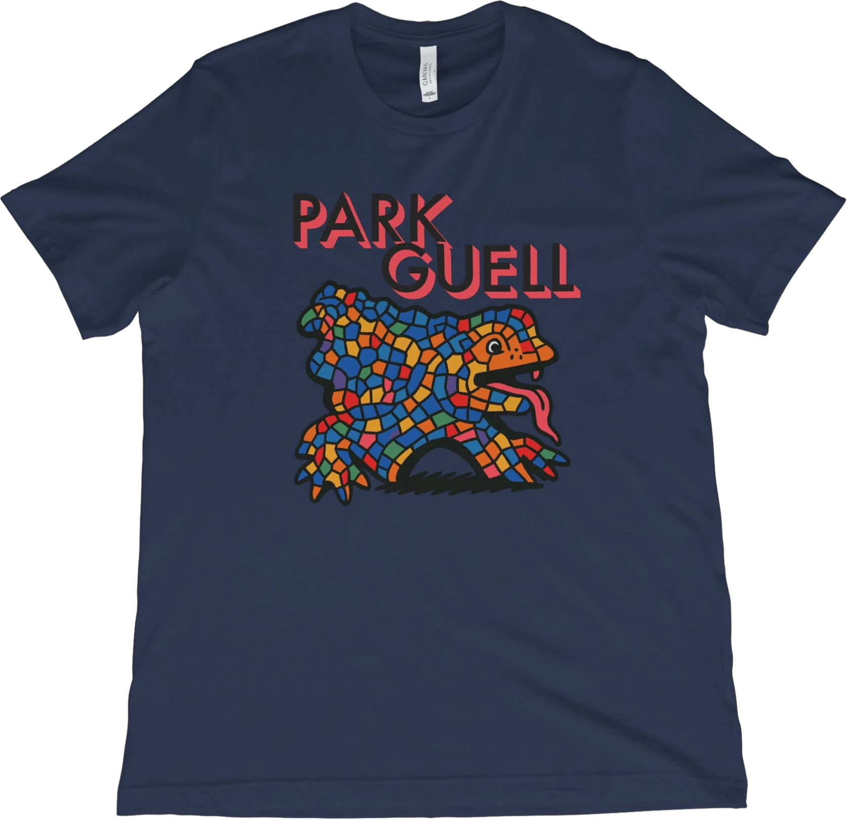 T-Shirt Navy / XS Park Güell T-Shirt