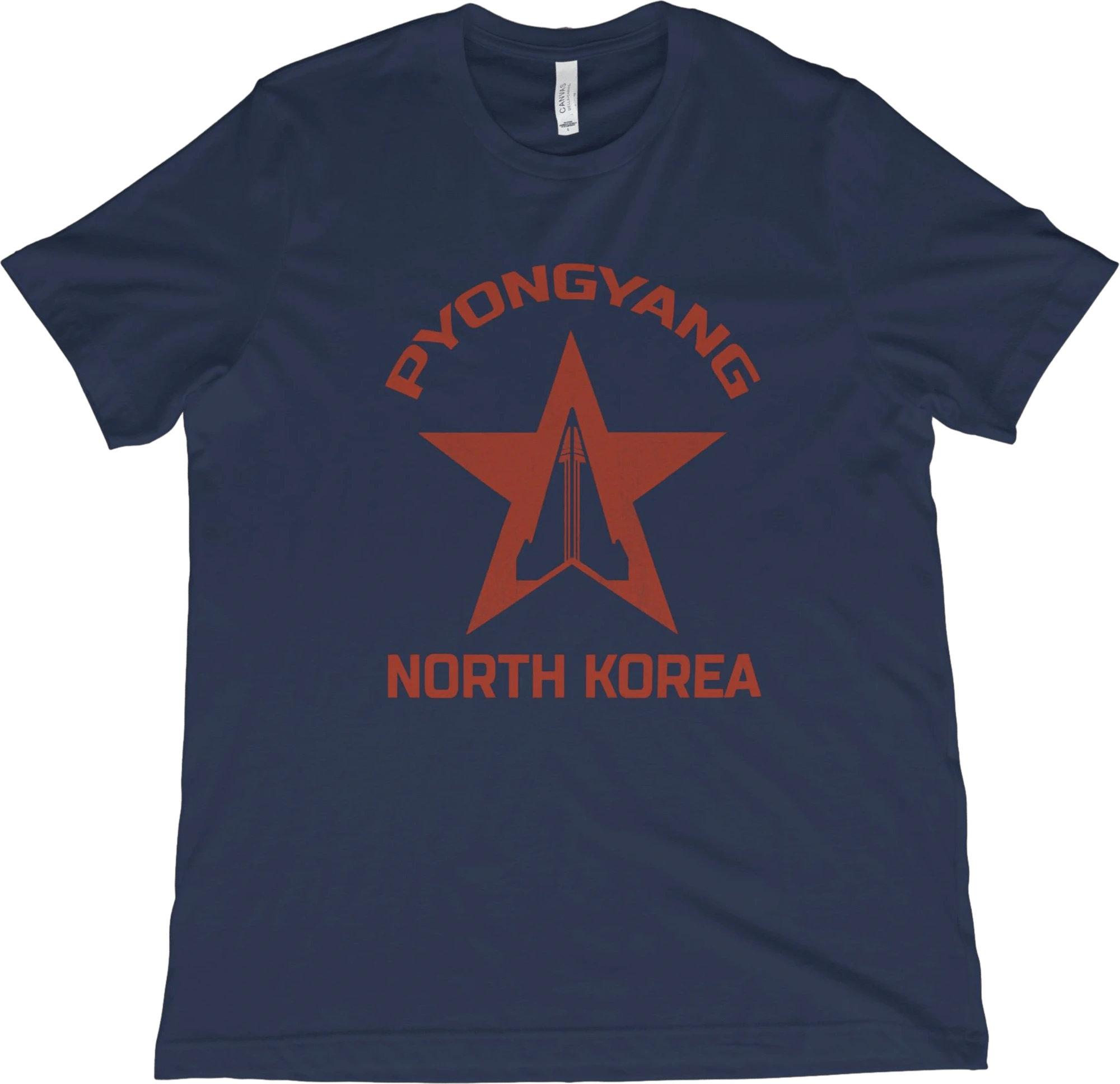 T-Shirt Navy / XS Pyongyang North Korea T-Shirt