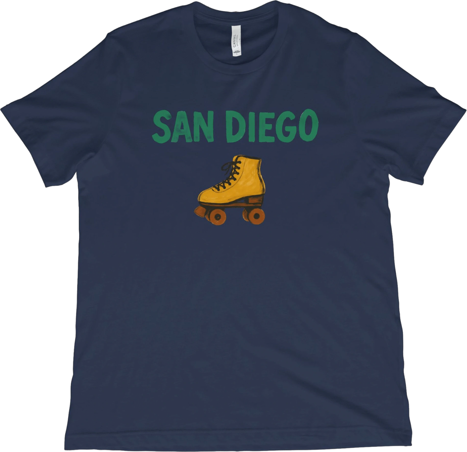 T-Shirt Navy / XS San Diego Roller Skate T-Shirt