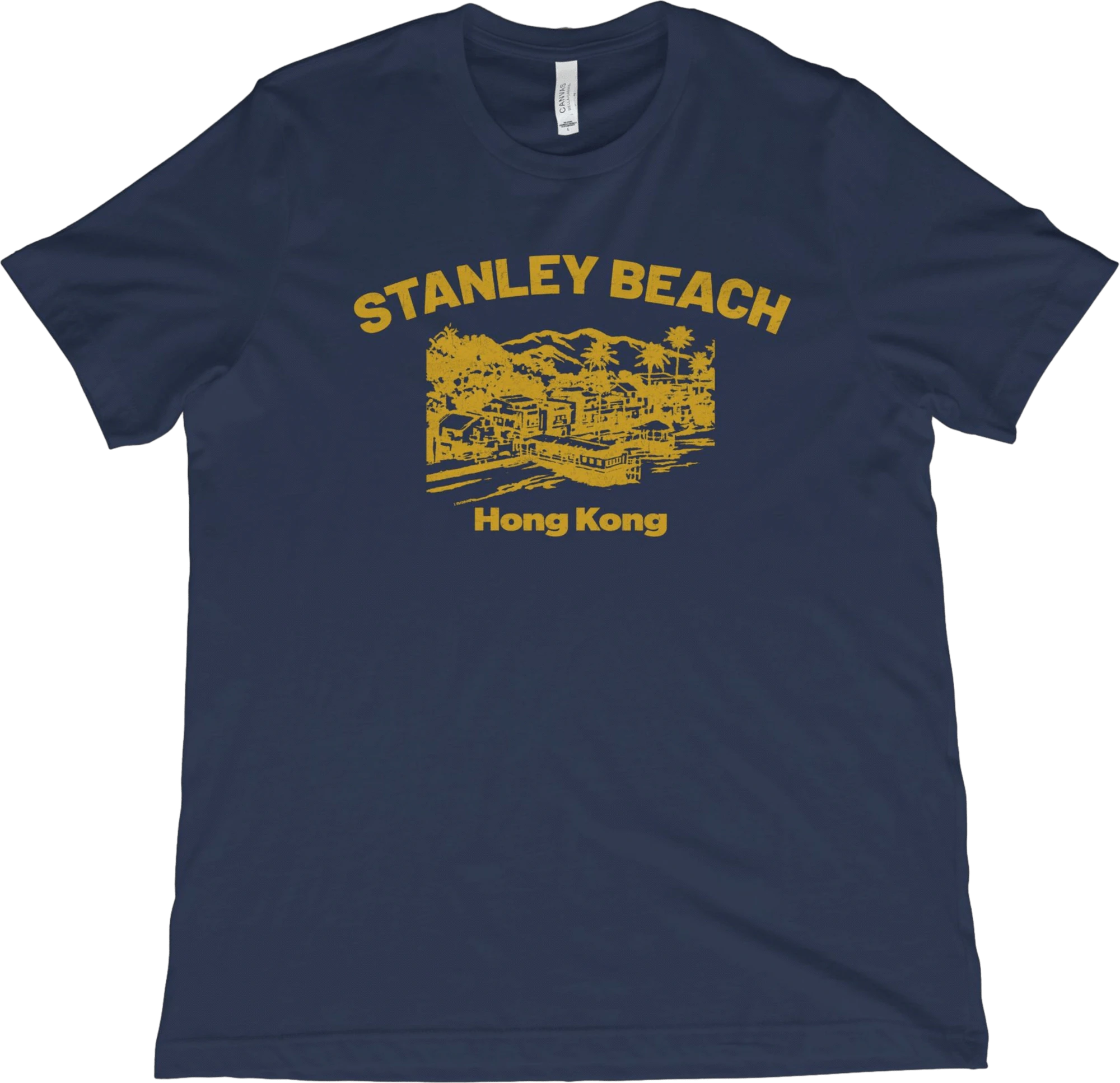 T-Shirt Navy / XS Stanley Beach Hong Kong T-Shirt