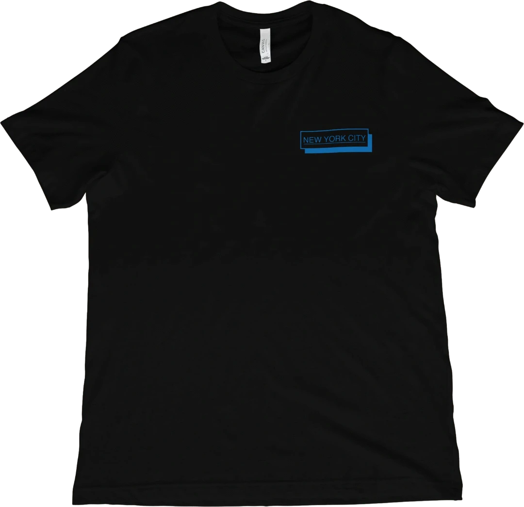 T-Shirt New York City Map T-Shirt
