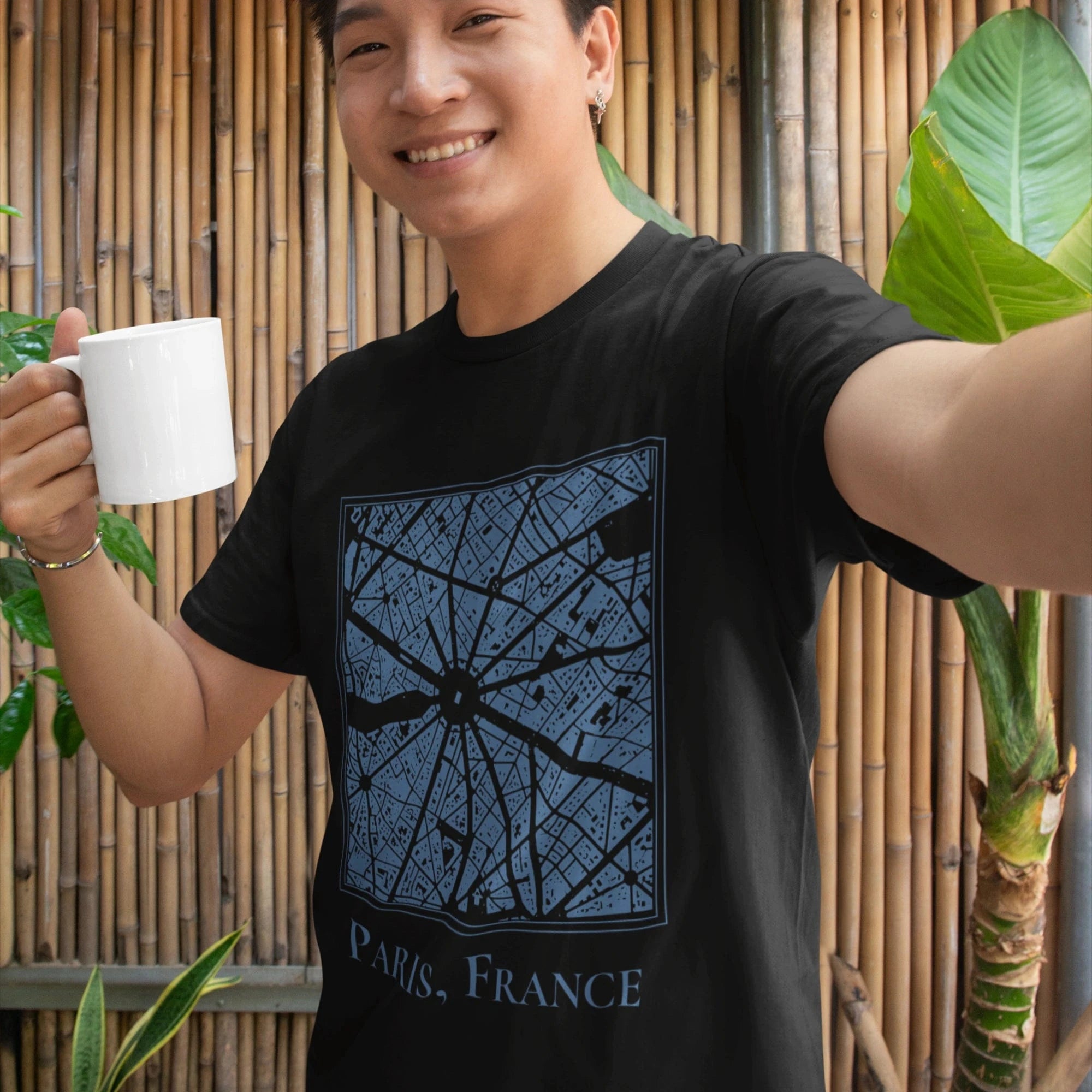 T-Shirt Paris Map T-Shirt