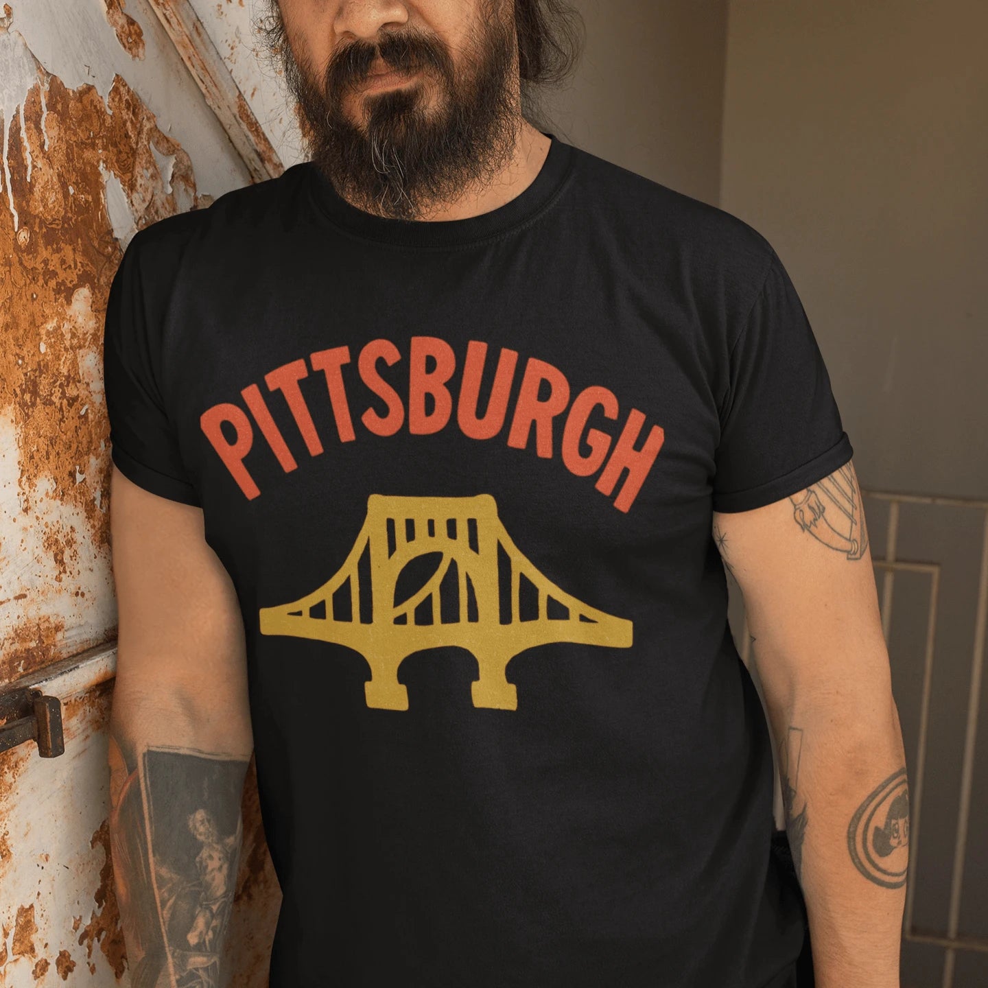 T-Shirt Pittsburgh Steel Bridge T-Shirt