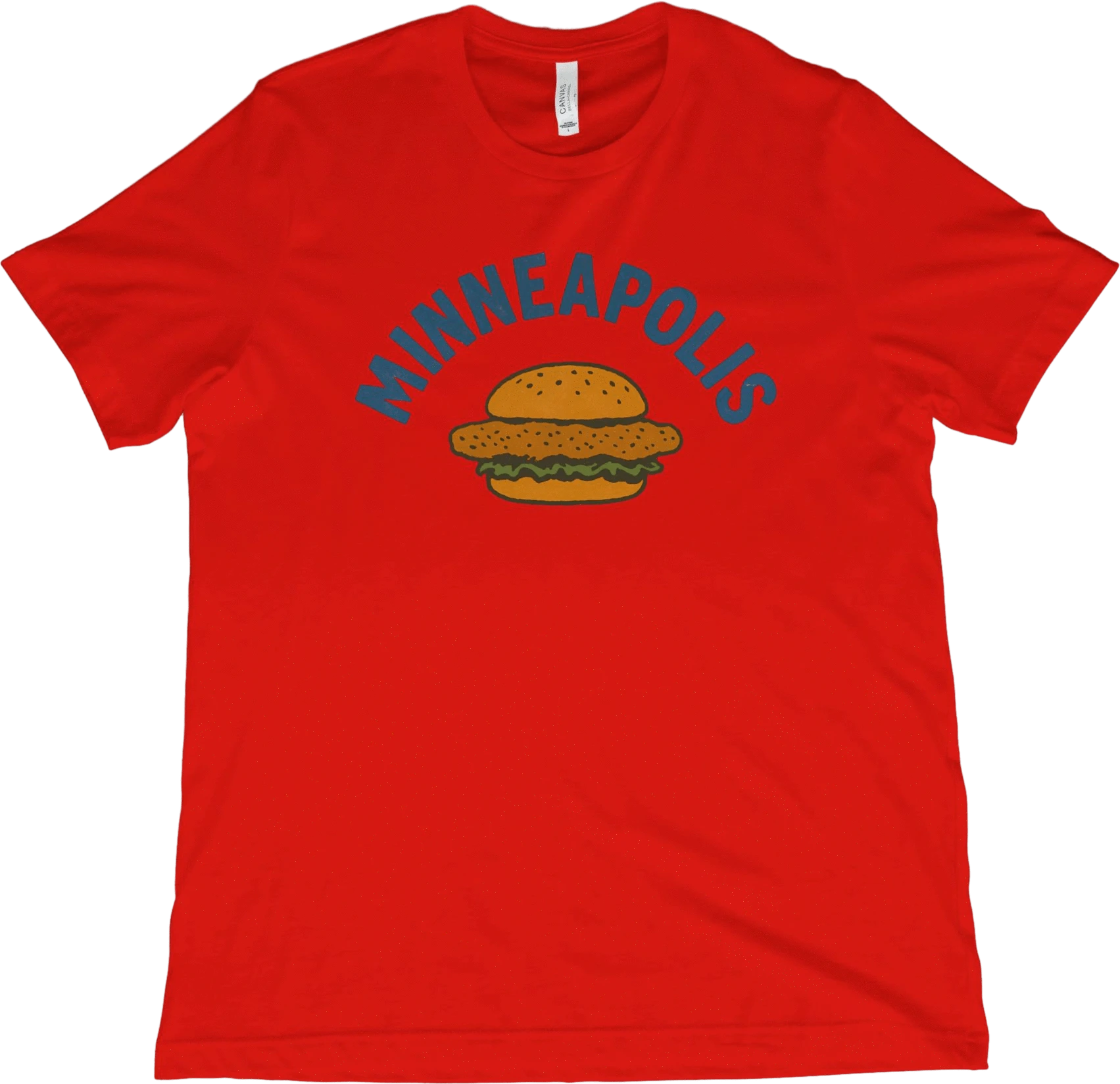 T-Shirt Red / XS Minneapolis Walleye Sandwich T-Shirt