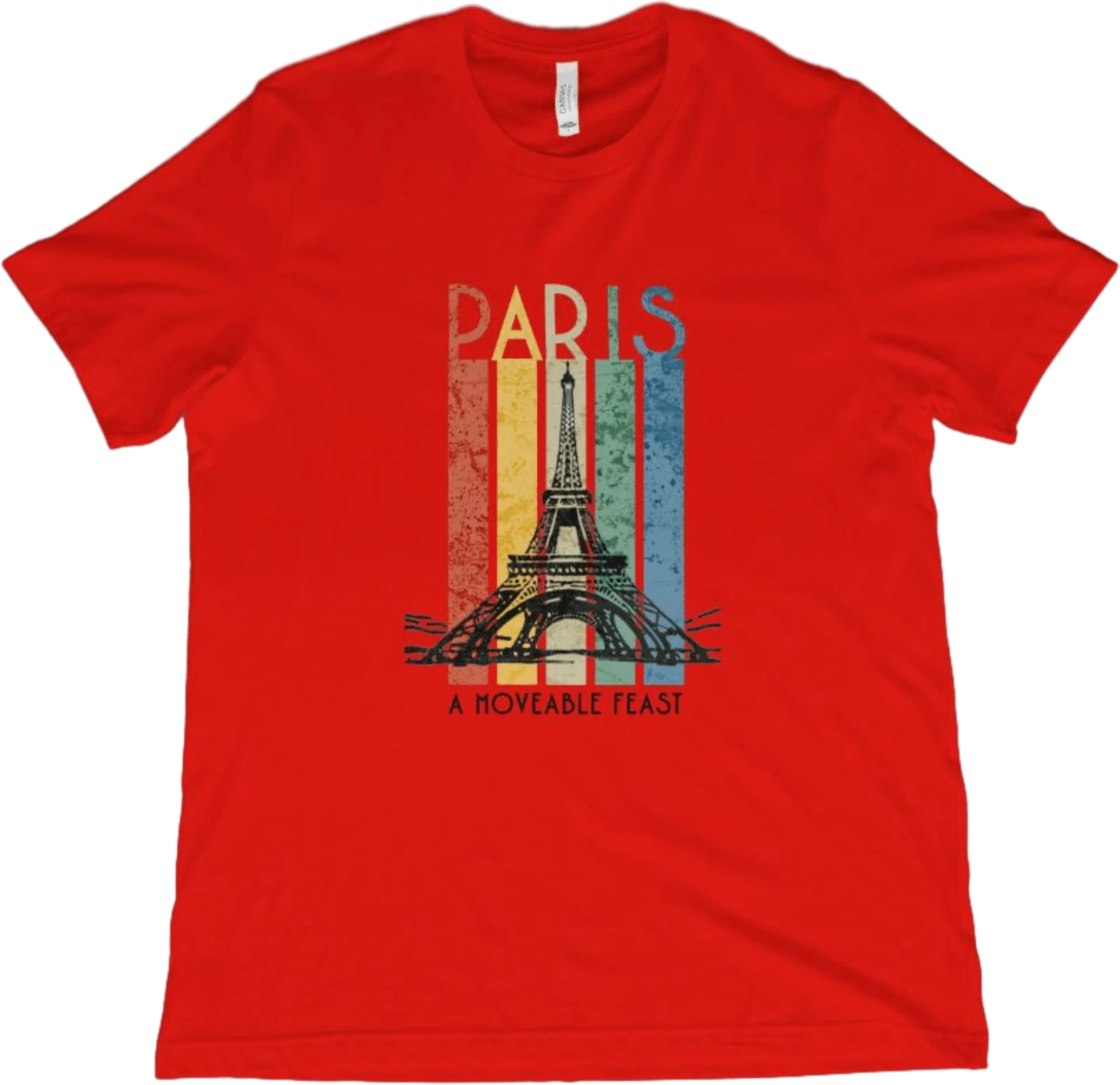 T-Shirt Red / XS Paris A Moveable Feast T-Shirt