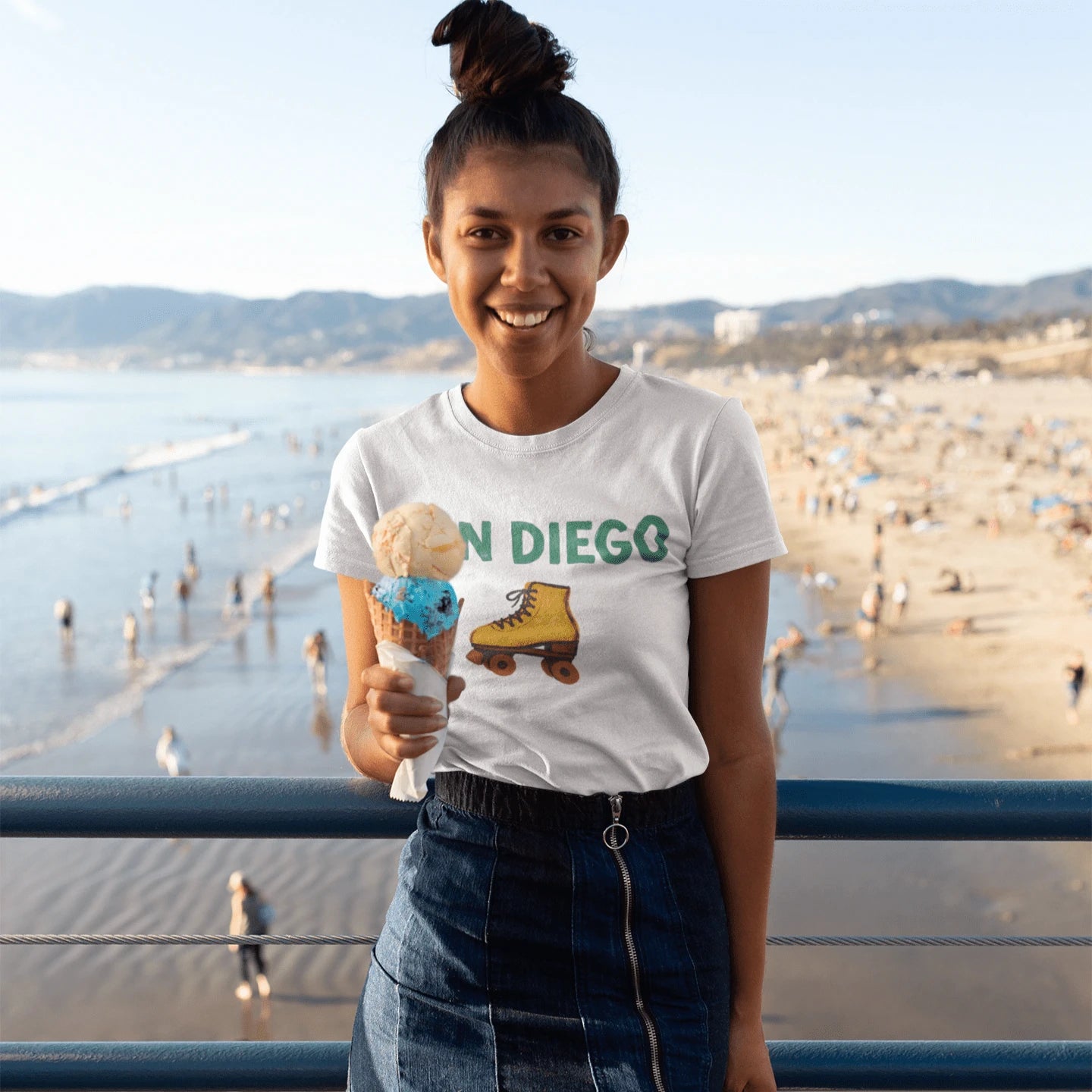 T-Shirt San Diego Roller Skate T-Shirt