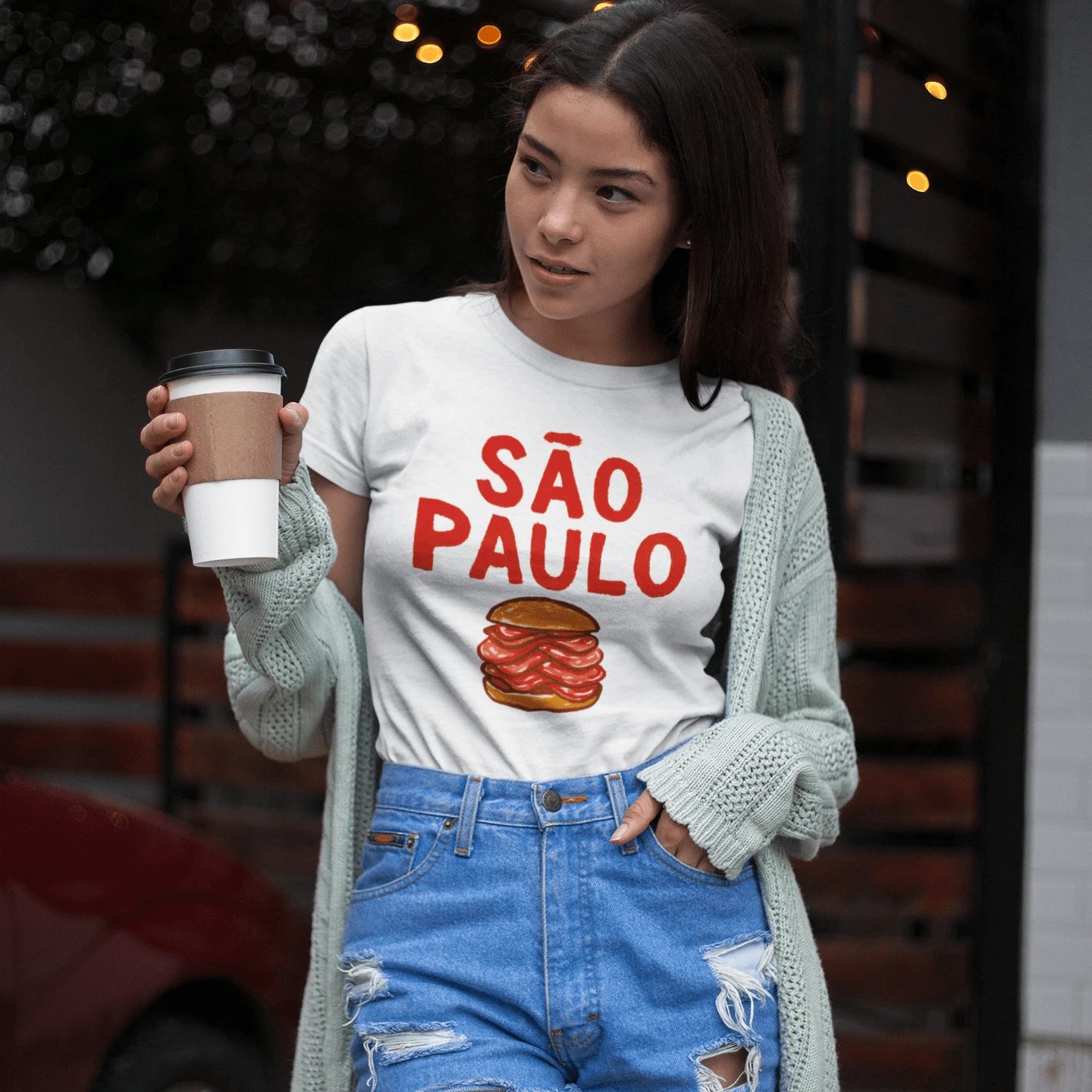 T-Shirt Sao Paulo Brazil Mortadella T-Shirt