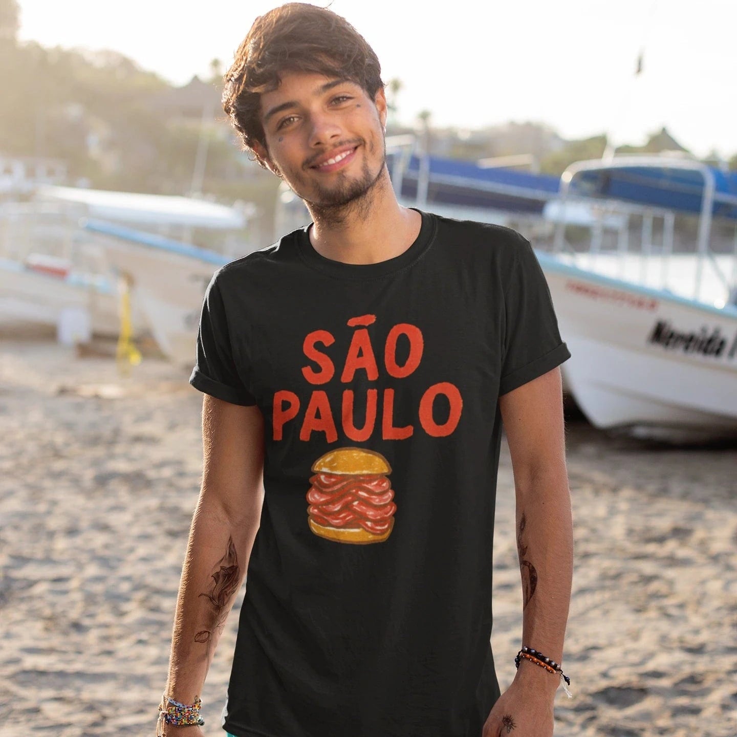 T-Shirt Sao Paulo Brazil Mortadella T-Shirt