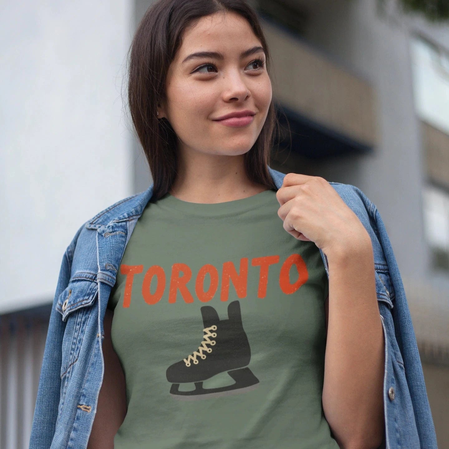 T-Shirt Toronto Hockey Skate T-Shirt
