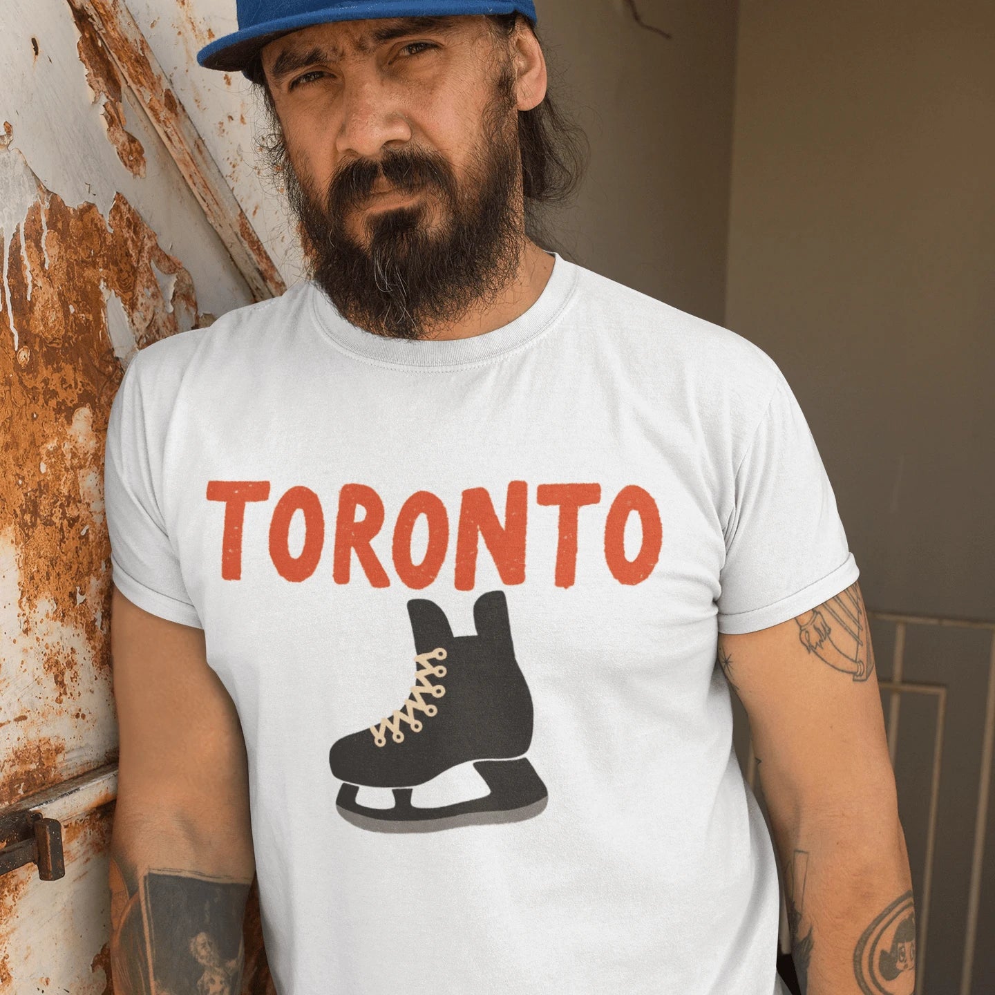 T-Shirt Toronto Hockey Skate T-Shirt