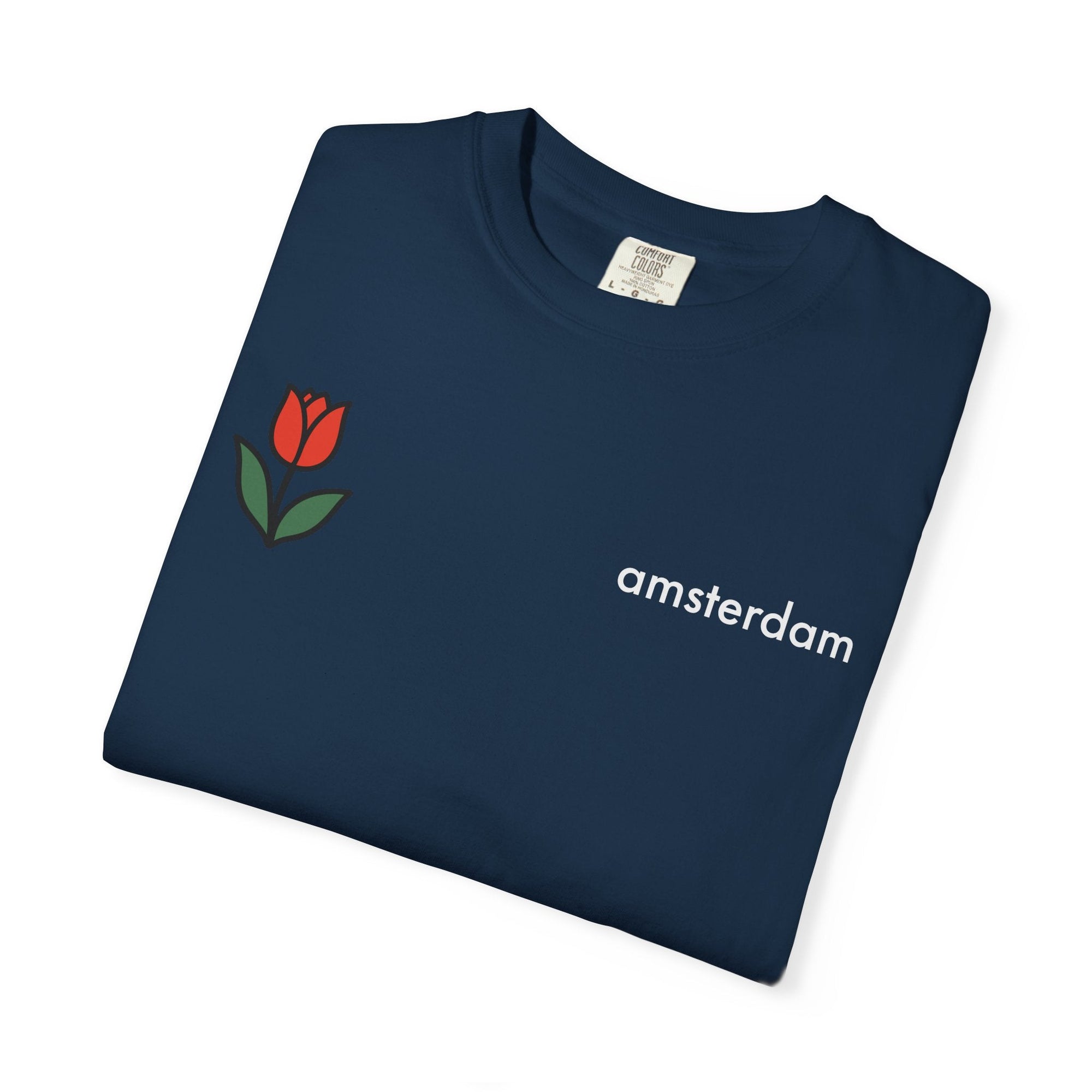 T-Shirt True Navy / S Amsterdam Tulip T-Shirt