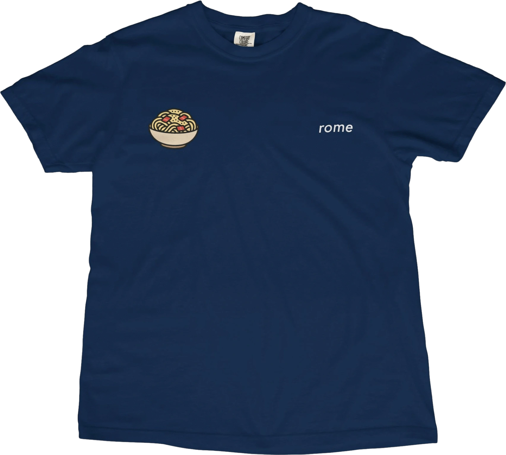 T-Shirt True Navy / S Rome Carbonara T-Shirt