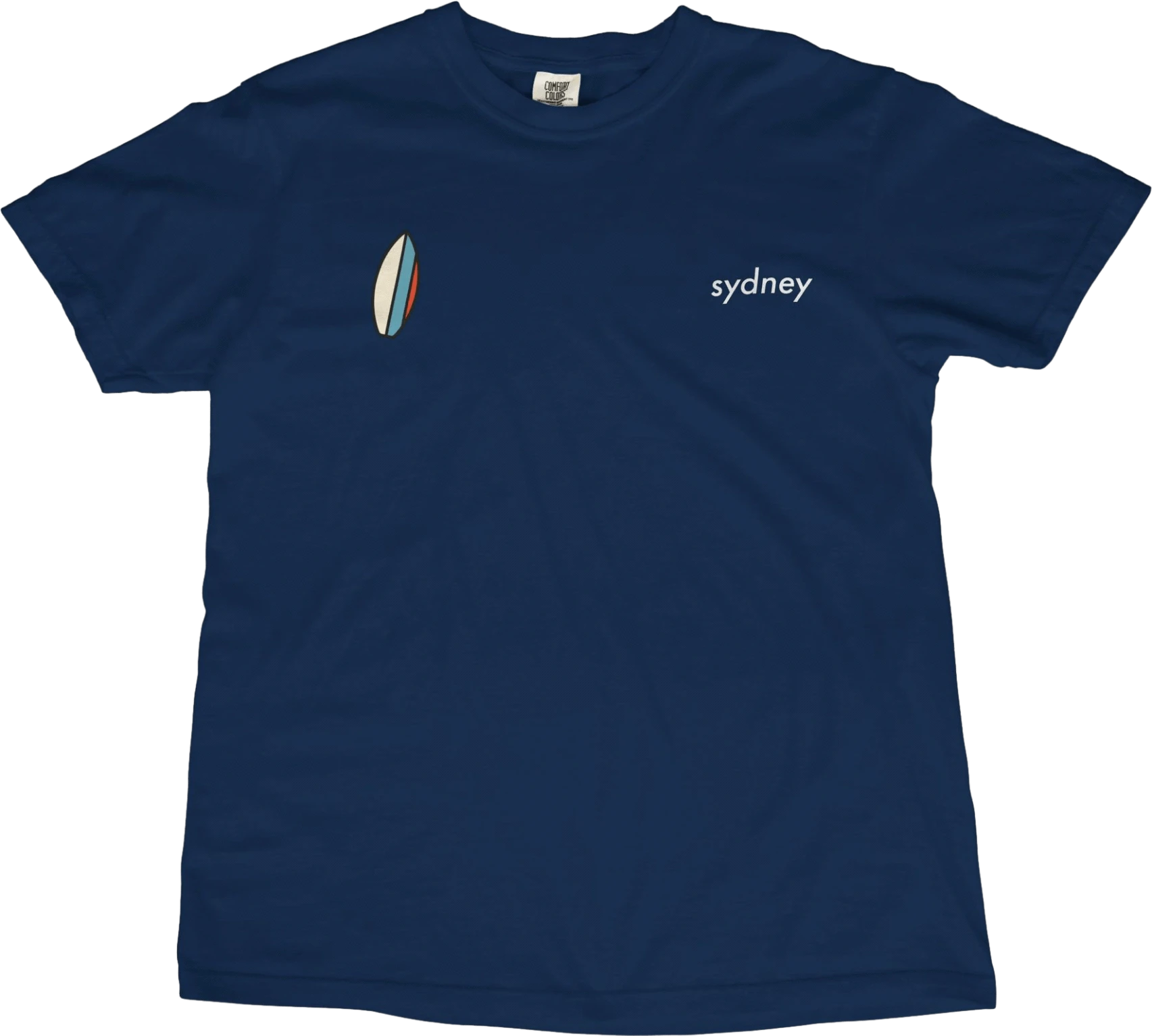 T-Shirt True Navy / S Sydney Surfboard T-Shirt