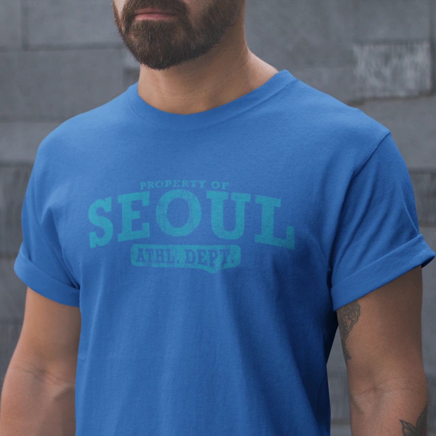 T-Shirt True Royal / XS Seoul Athletic Department T-Shirt