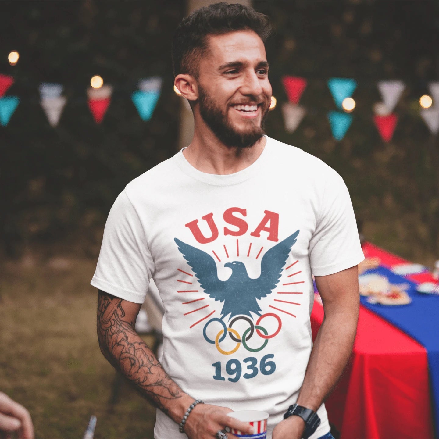 T-Shirt USA Olympics 1936 T-Shirt