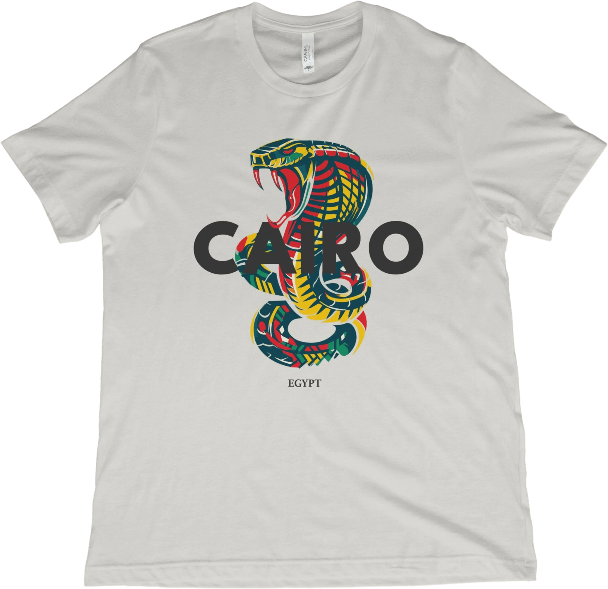 T-Shirt Vintage White / XS Cairo Egypt Cobra T-Shirt