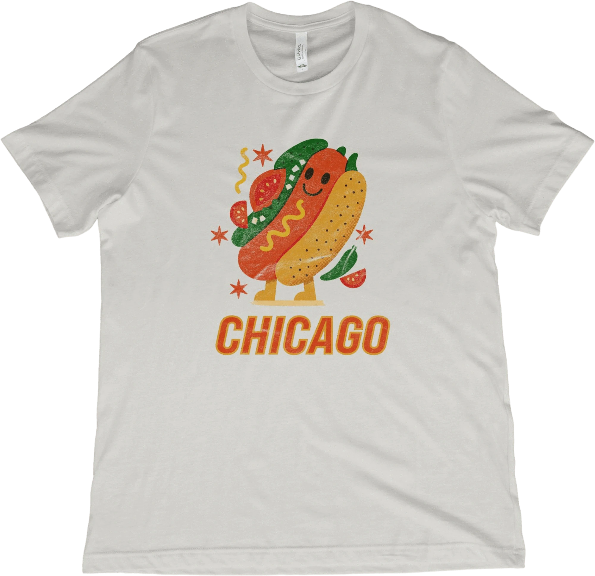 T-Shirt Vintage White / XS Chicago Dog T-Shirt