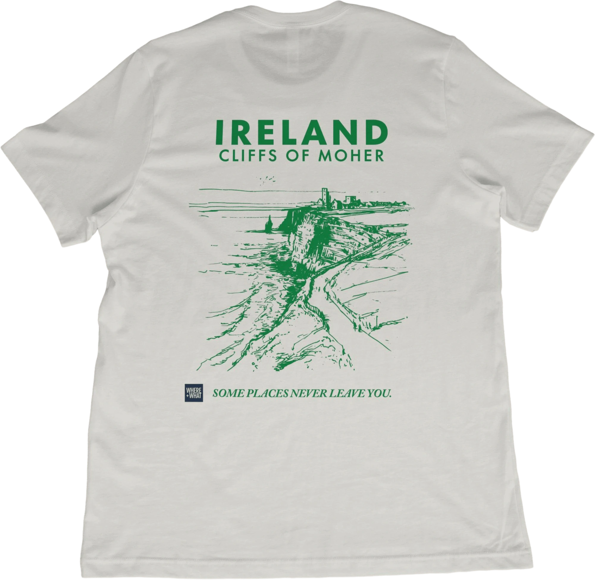 T-Shirt Vintage White / XS Cliffs of Moher Ireland T-Shirt