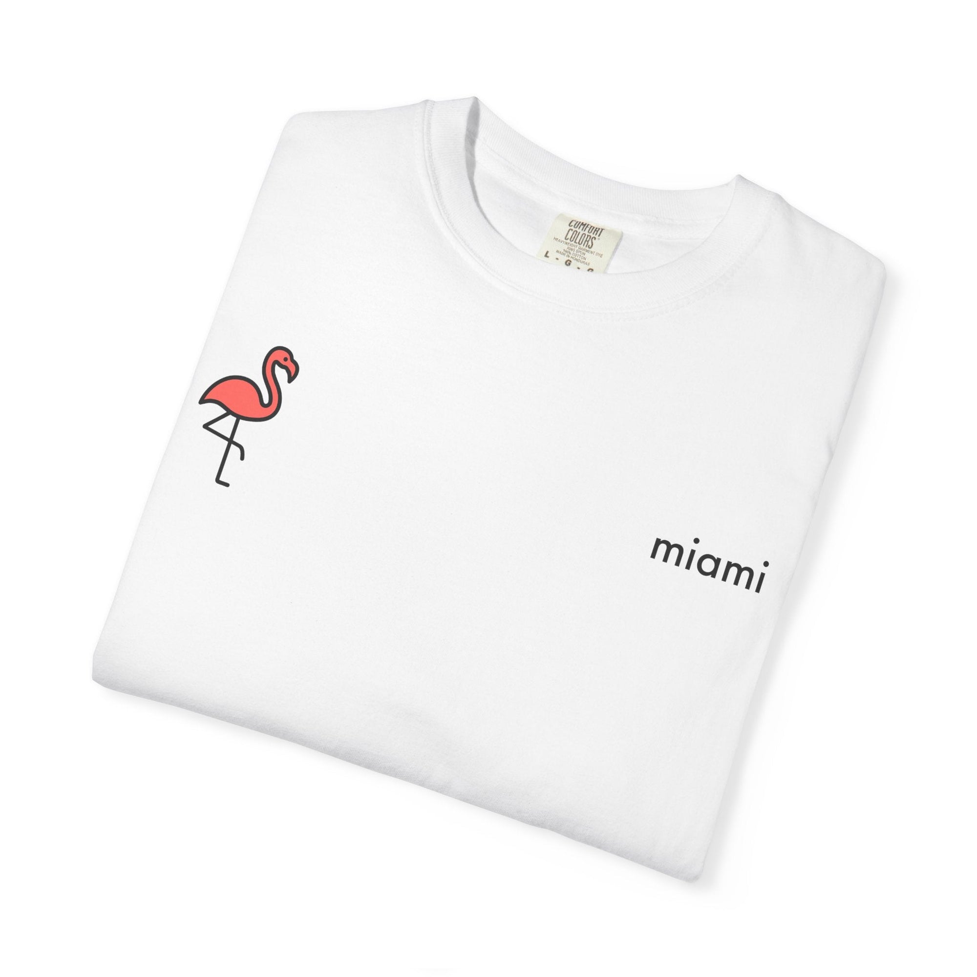 T-Shirt White / S Miami Flamingo T-Shirt