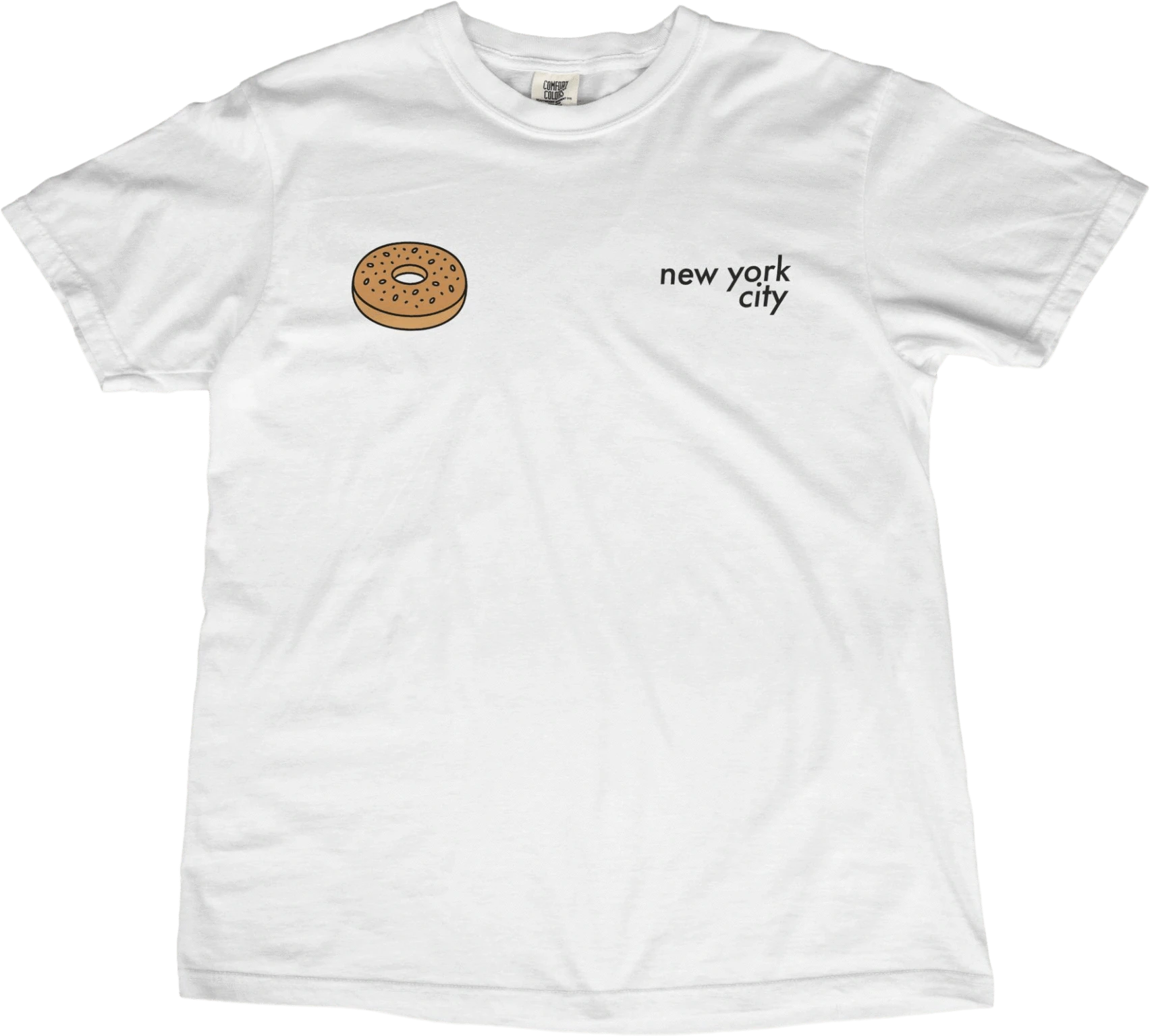 T-Shirt White / S NYC Bagel T-Shirt