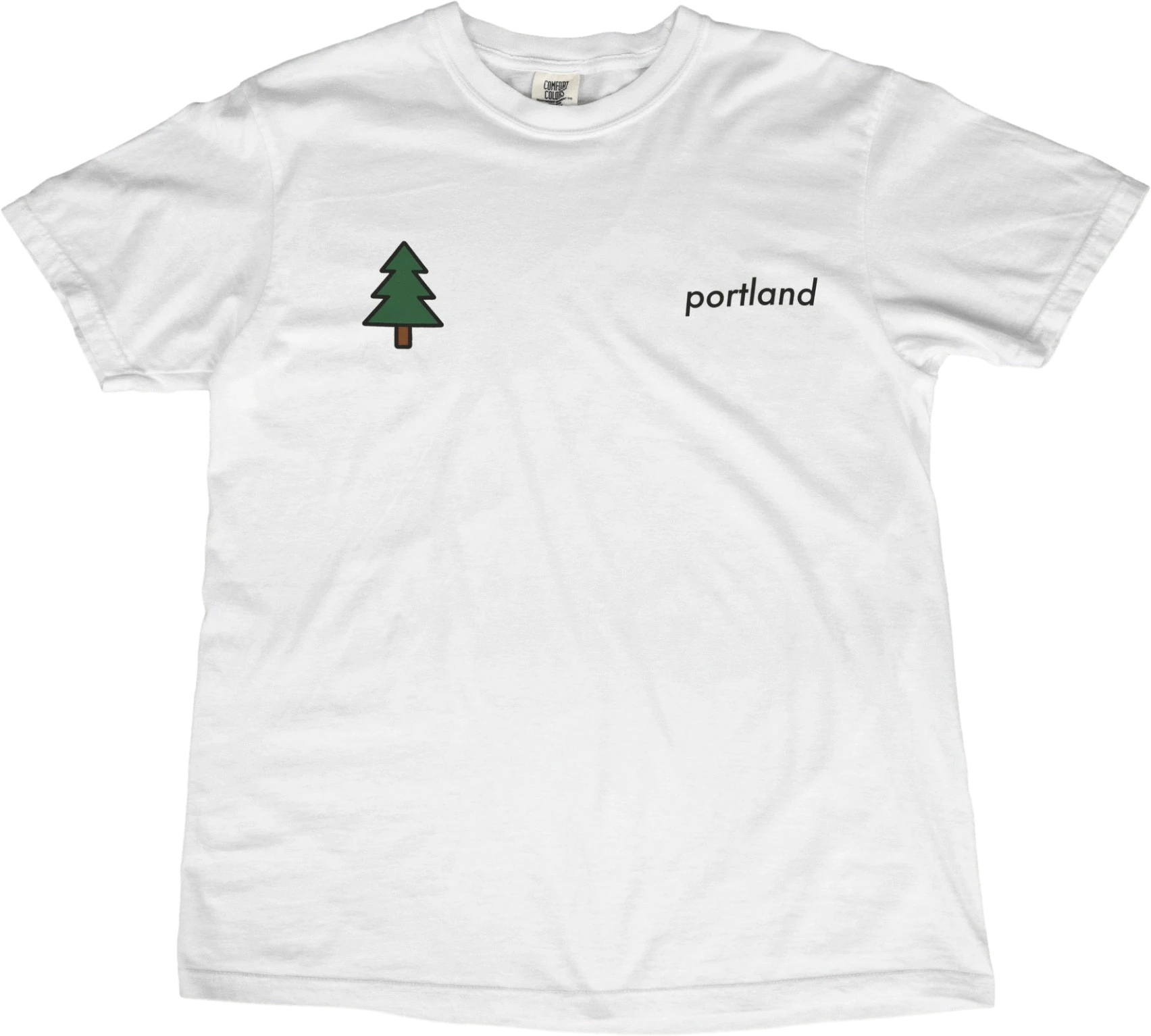T-Shirt White / S Portland Pine Tree T-Shirt
