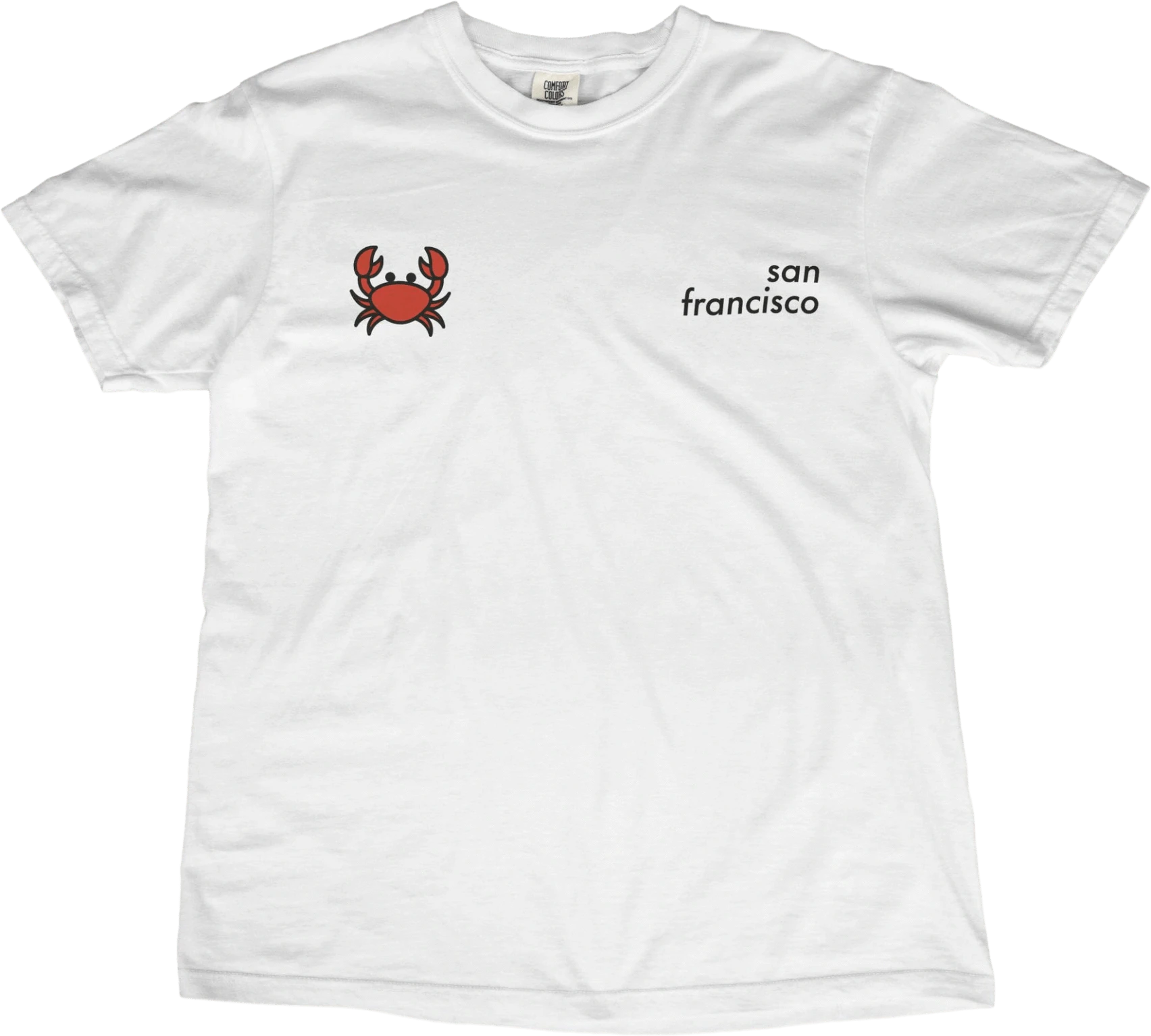 T-Shirt White / S San Francisco Crab T-Shirt