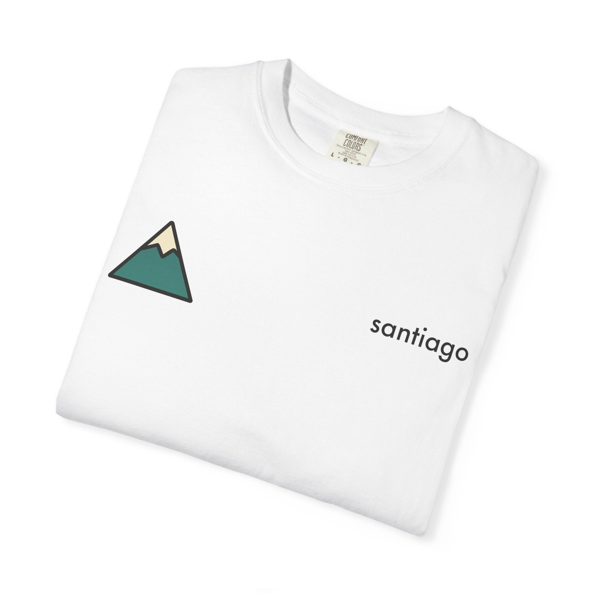 T-Shirt White / S Santiago Chile Mountains T-Shirt