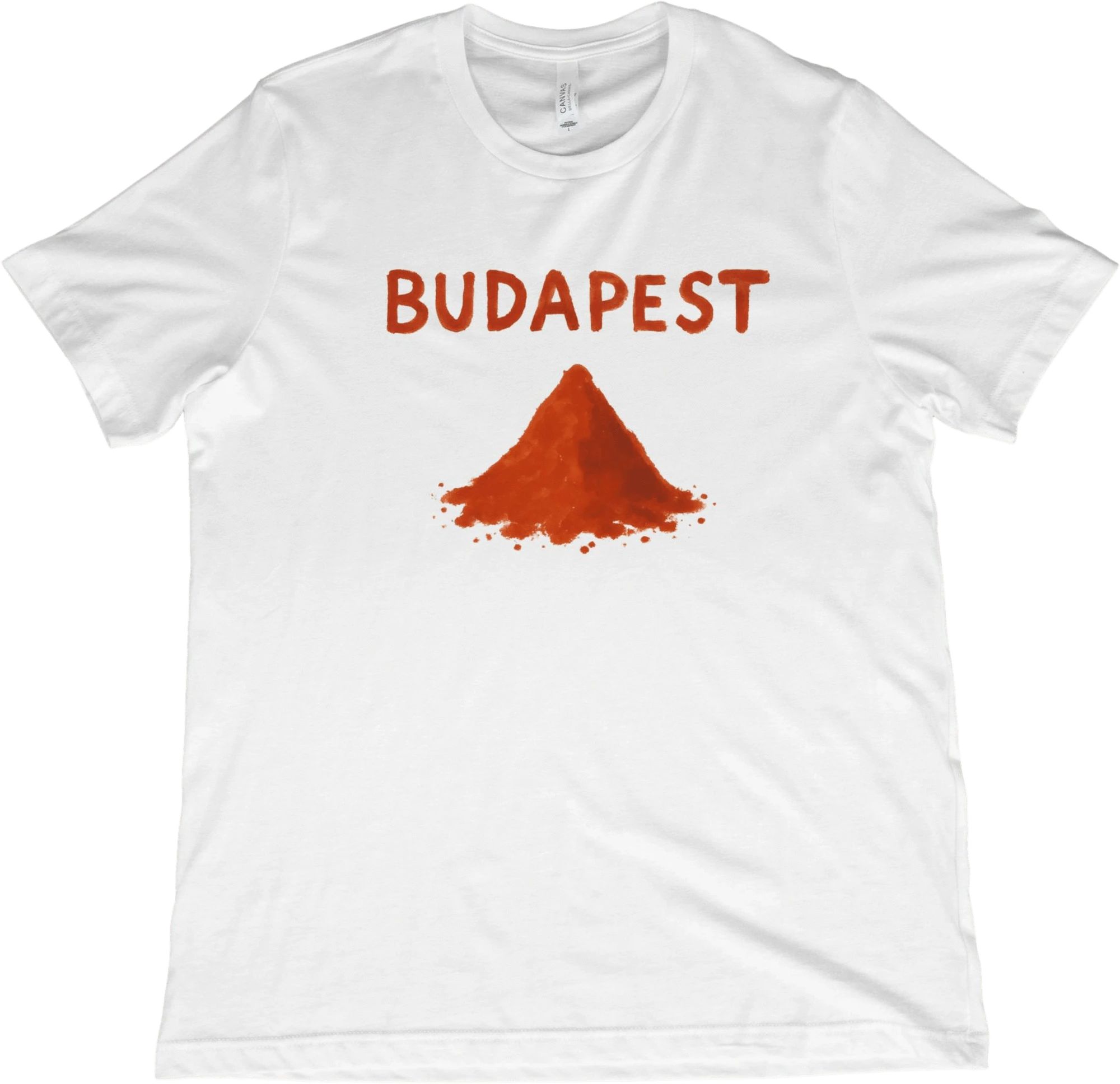 T-Shirt White / XS Budapest Hungary Paprika T-Shirt